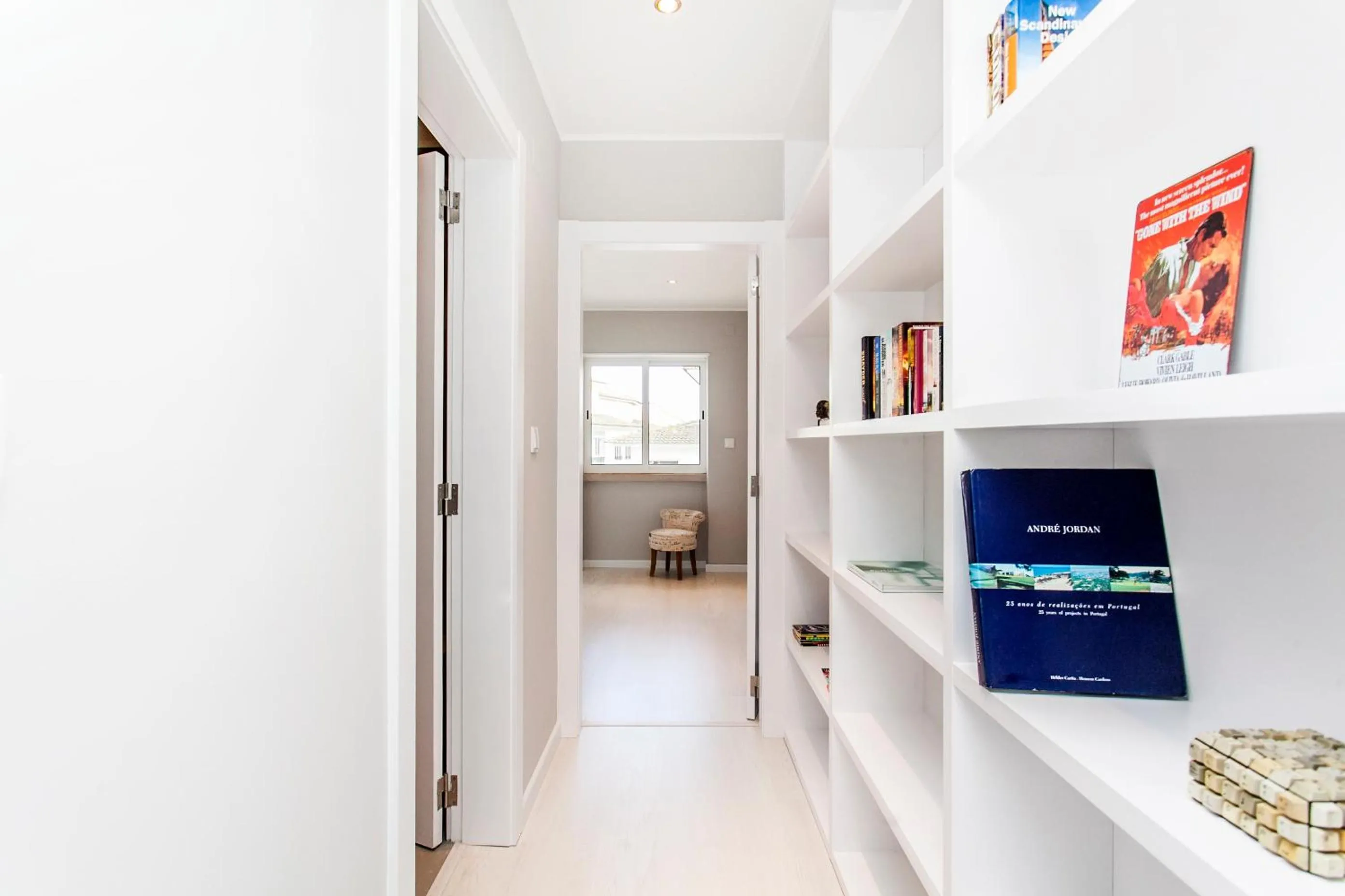 Living room in Bright Visconde Apartment