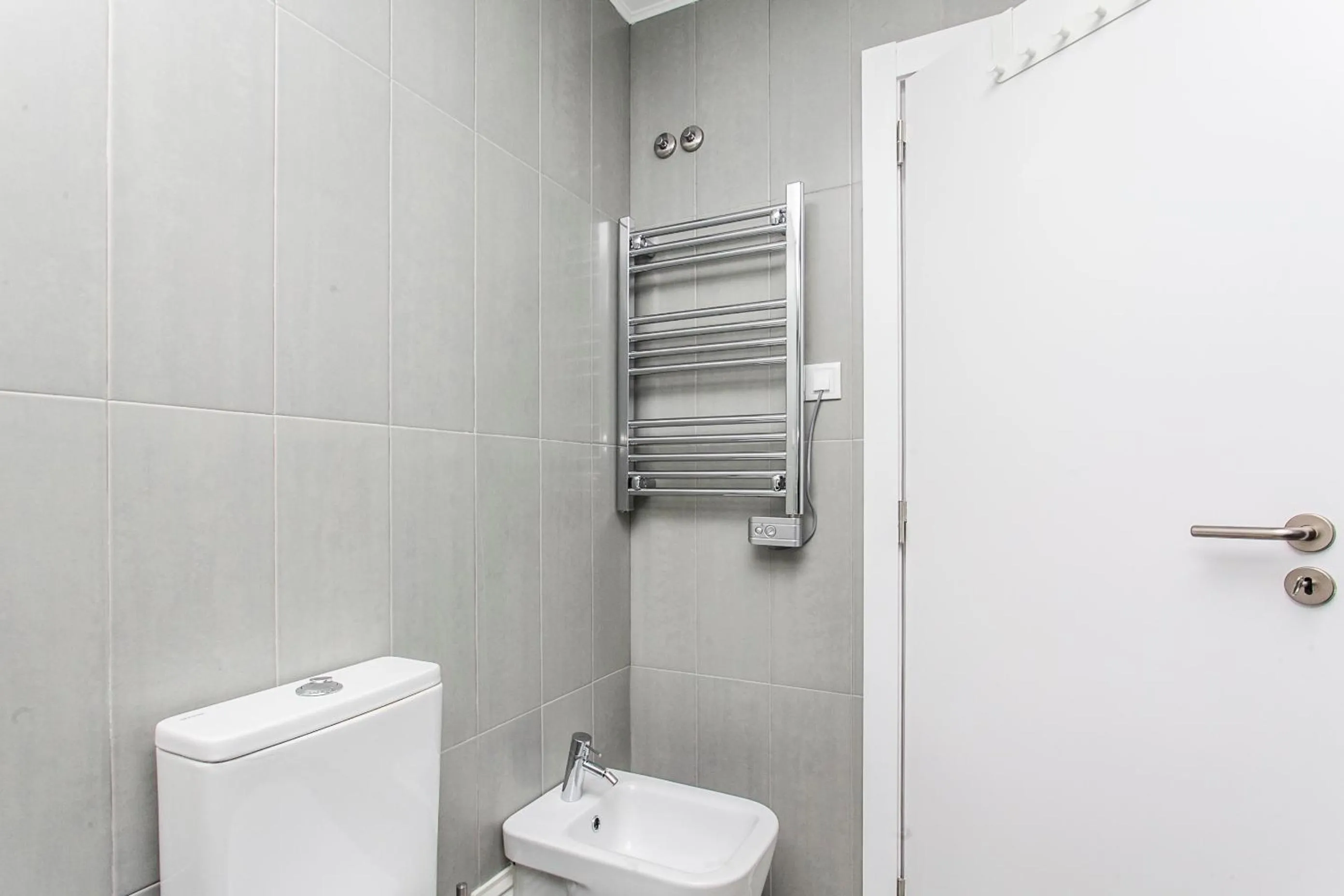 Bathroom in Bright Visconde Apartment