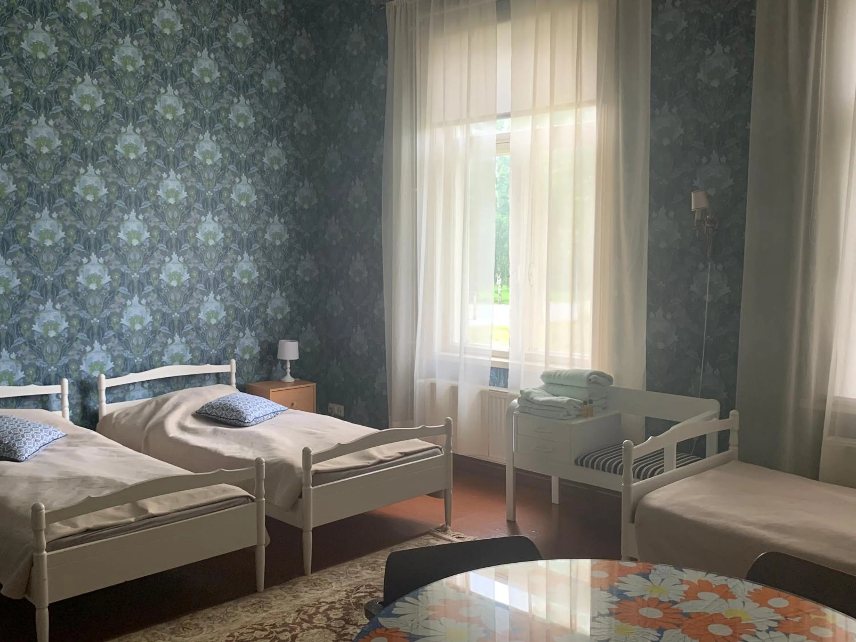 Bed in Wanhan Apteekin Majatalo