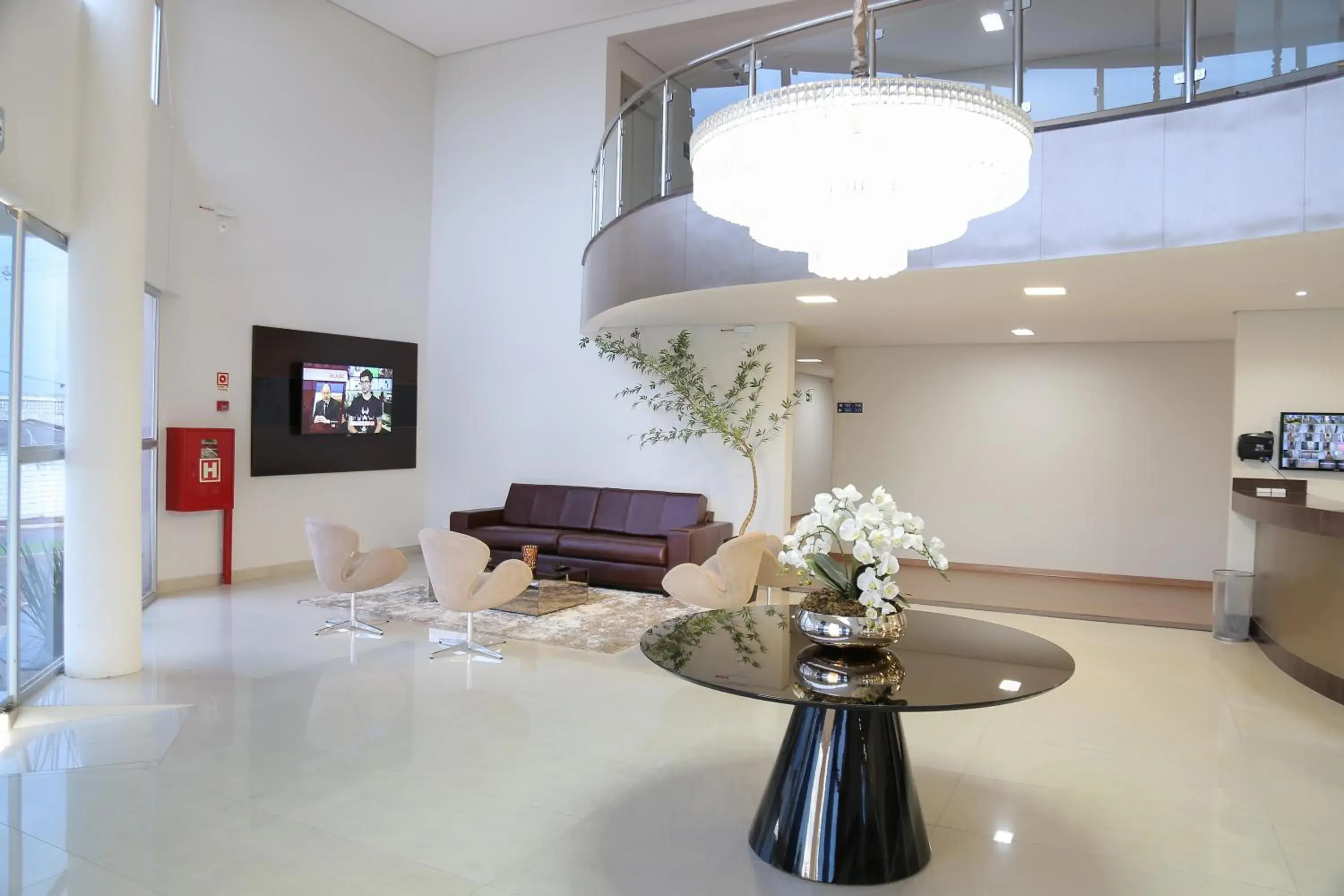 Lobby or reception in Rota Hoteis Itumbiara Lobby or reception in Rota Hoteis Itumbiara