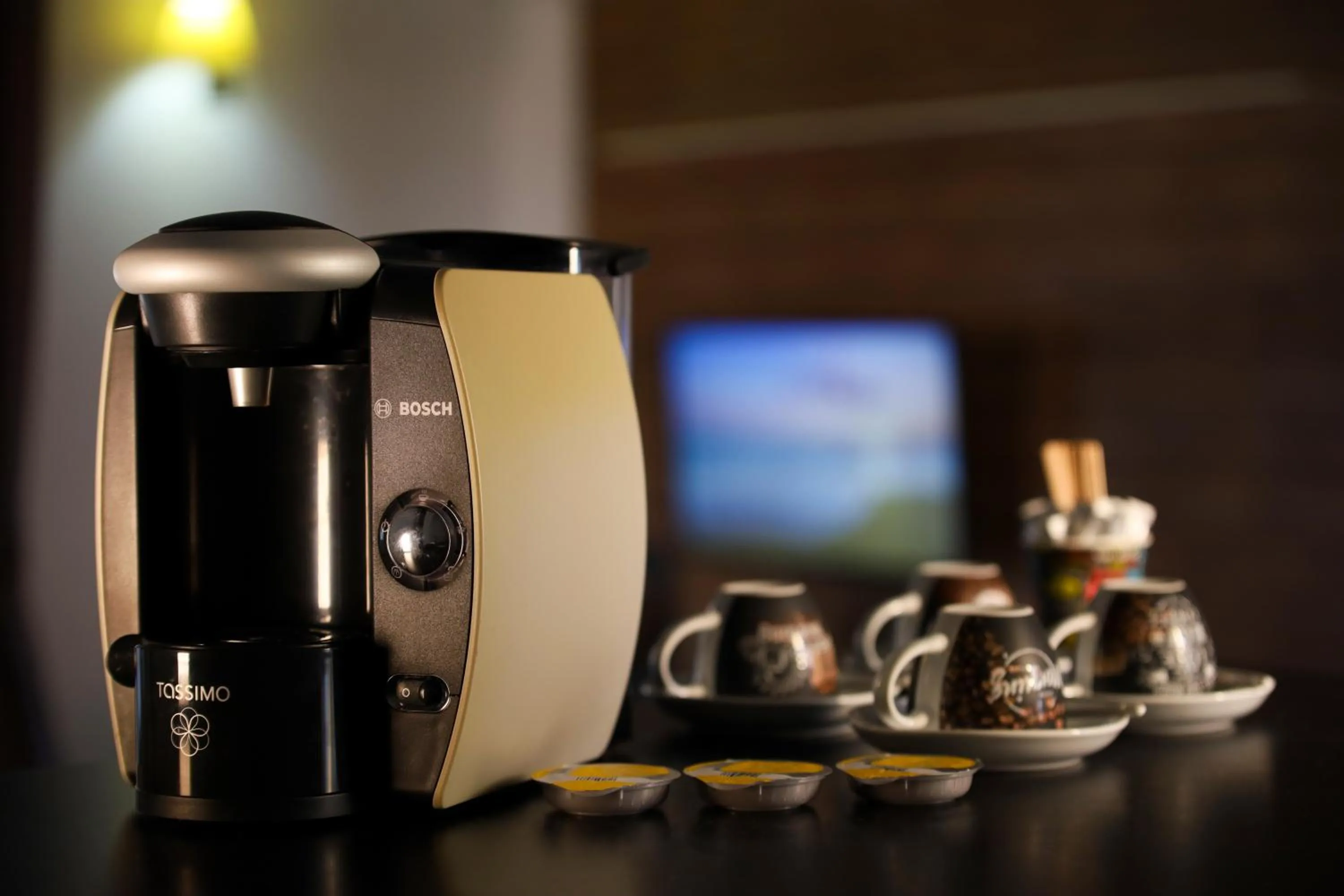 Kitchen or kitchenette in Hotel The Council