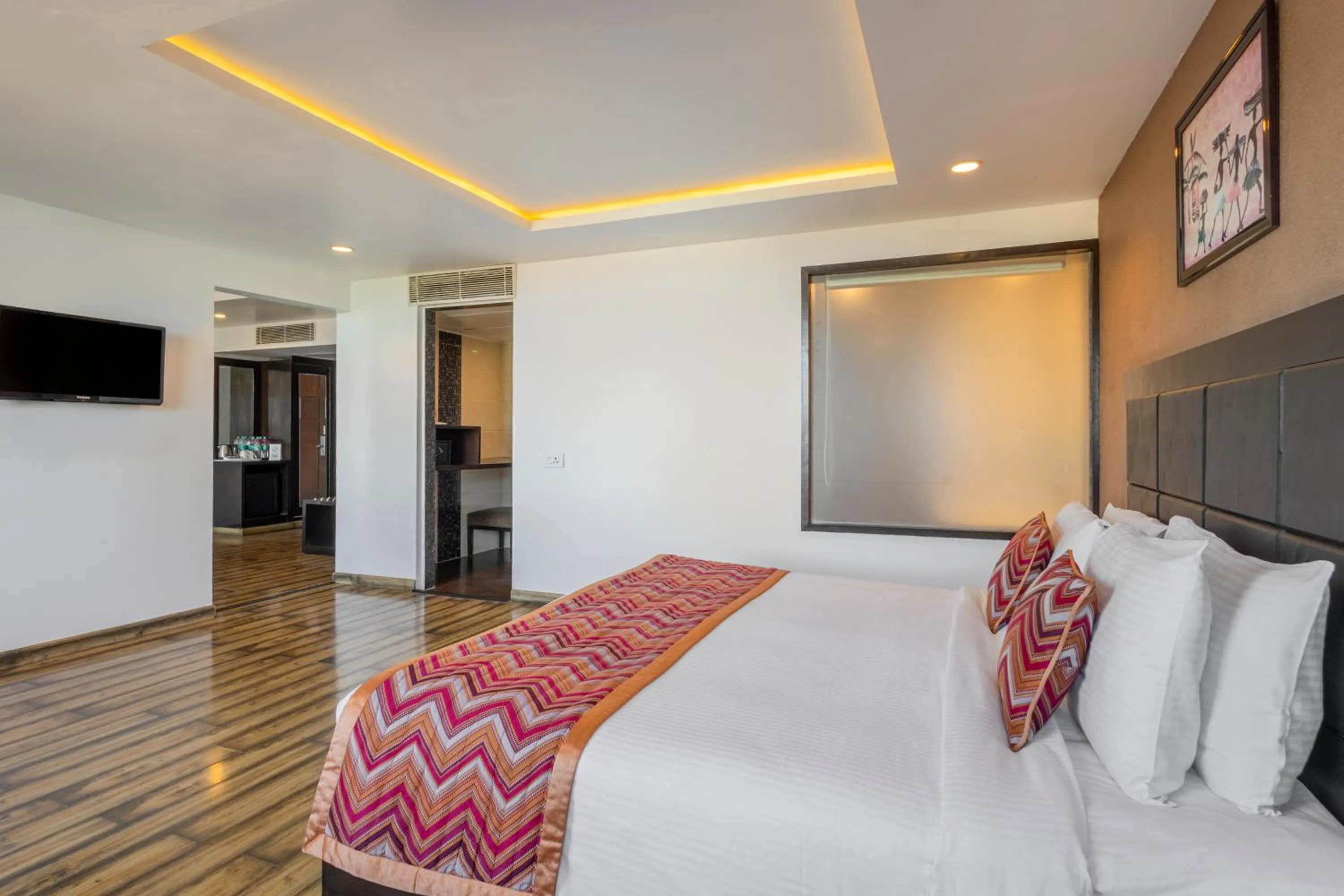 Bedroom, Bed in Sterling Kufri