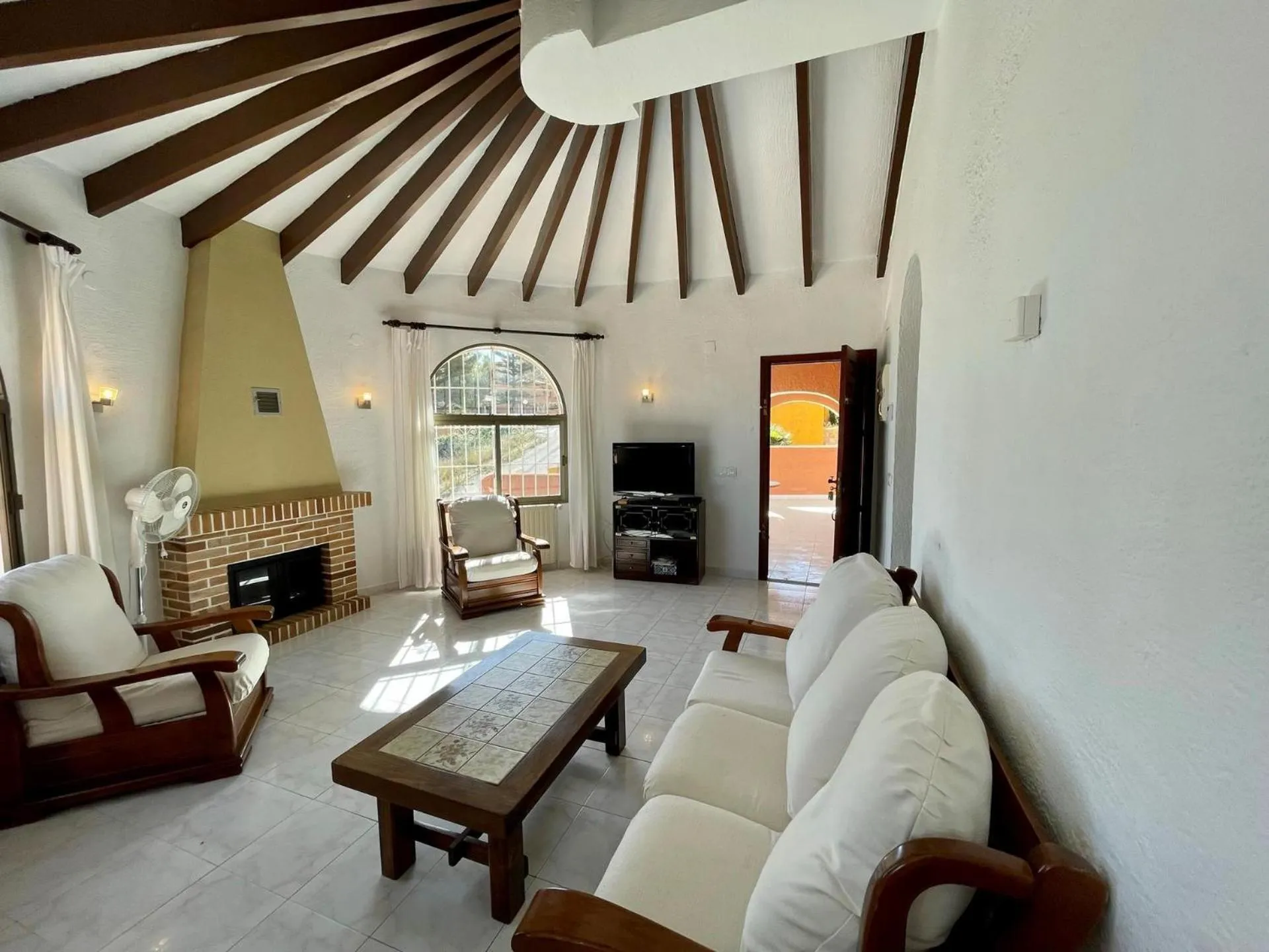 Living room in Villa June