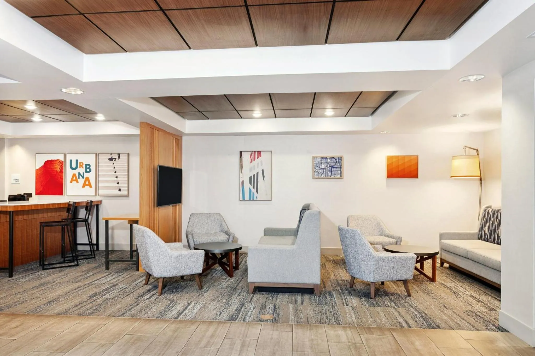 Property building in Holiday Inn Express Hotel & Suites Urbana-Champaign-U of I Area by IHG