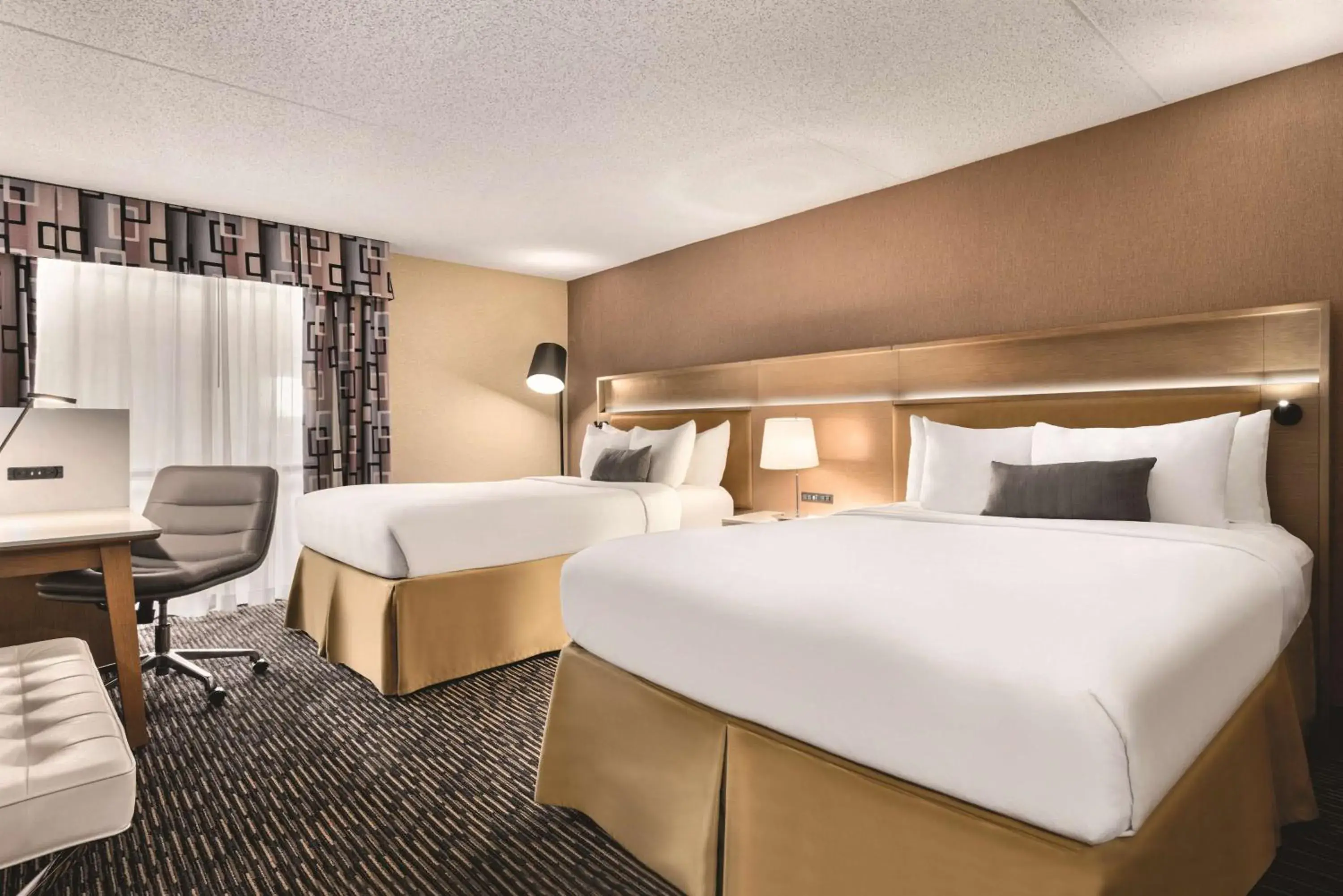 Photo of the whole room, Bed in Wyndham Garden Conference Center Champaign - Urbana Photo of the whole room, Bed in Wyndham Garden Conference Center Champaign - Urbana