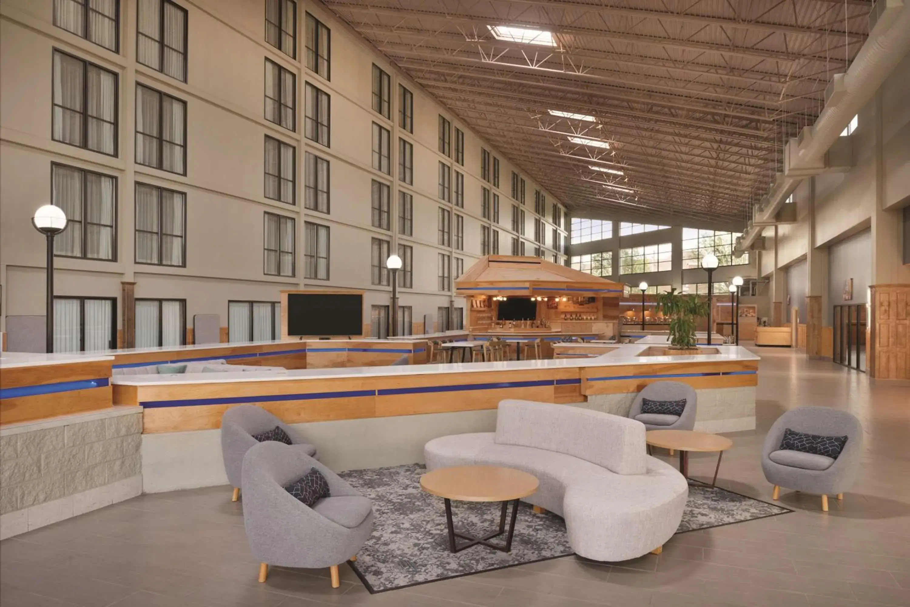 Lobby or reception in Wyndham Garden Conference Center Champaign - Urbana Lobby or reception in Wyndham Garden Conference Center Champaign - Urbana
