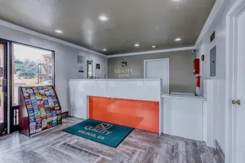 Lobby or reception in Quality Inn Salinas City Center Area Lobby or reception in Quality Inn Salinas City Center Area