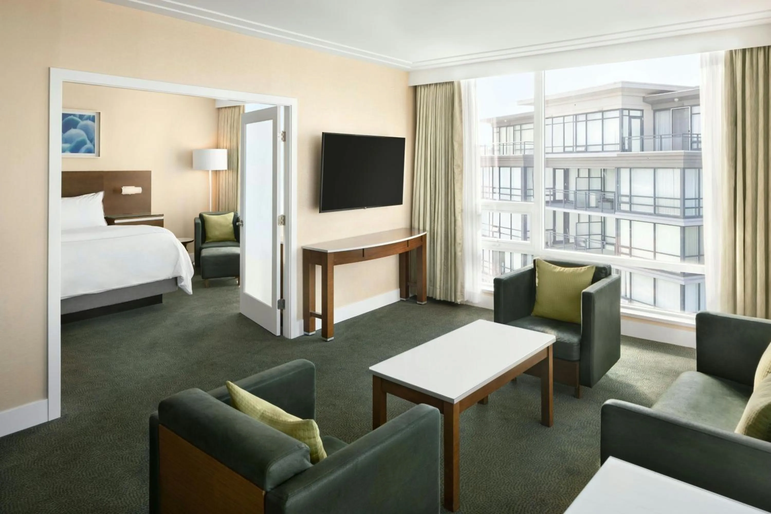 Bedroom, Bed in The Westin Wall Centre, Vancouver Airport