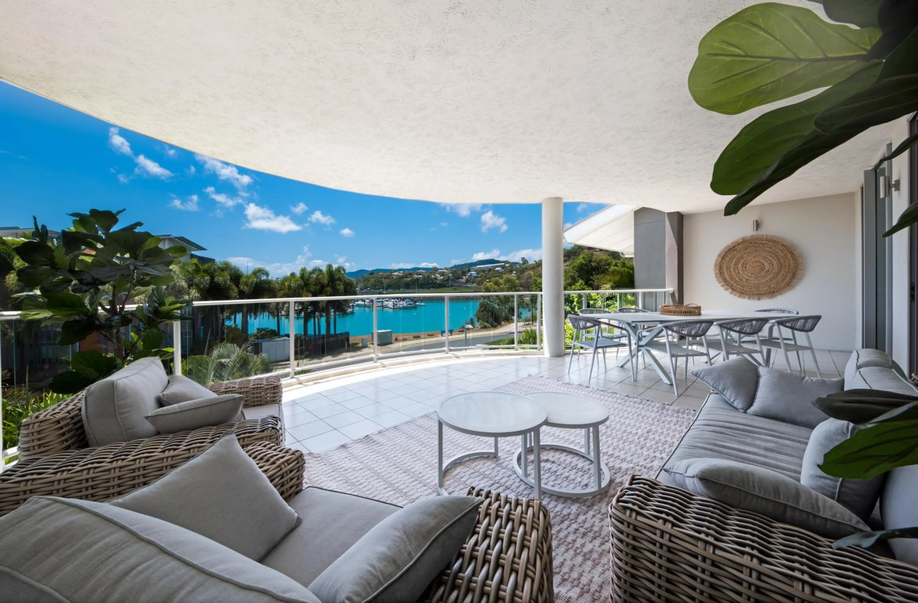 Patio in at Marina Shores