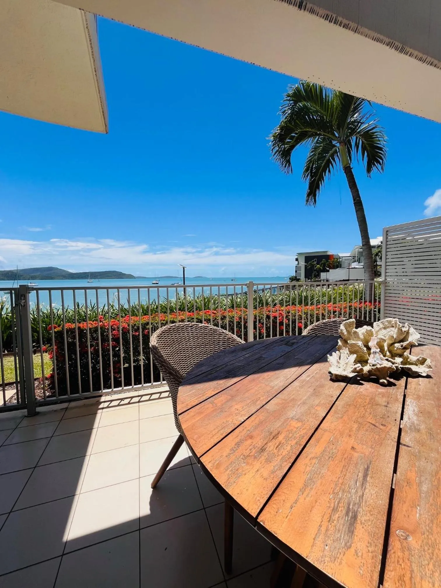 Patio in at Marina Shores