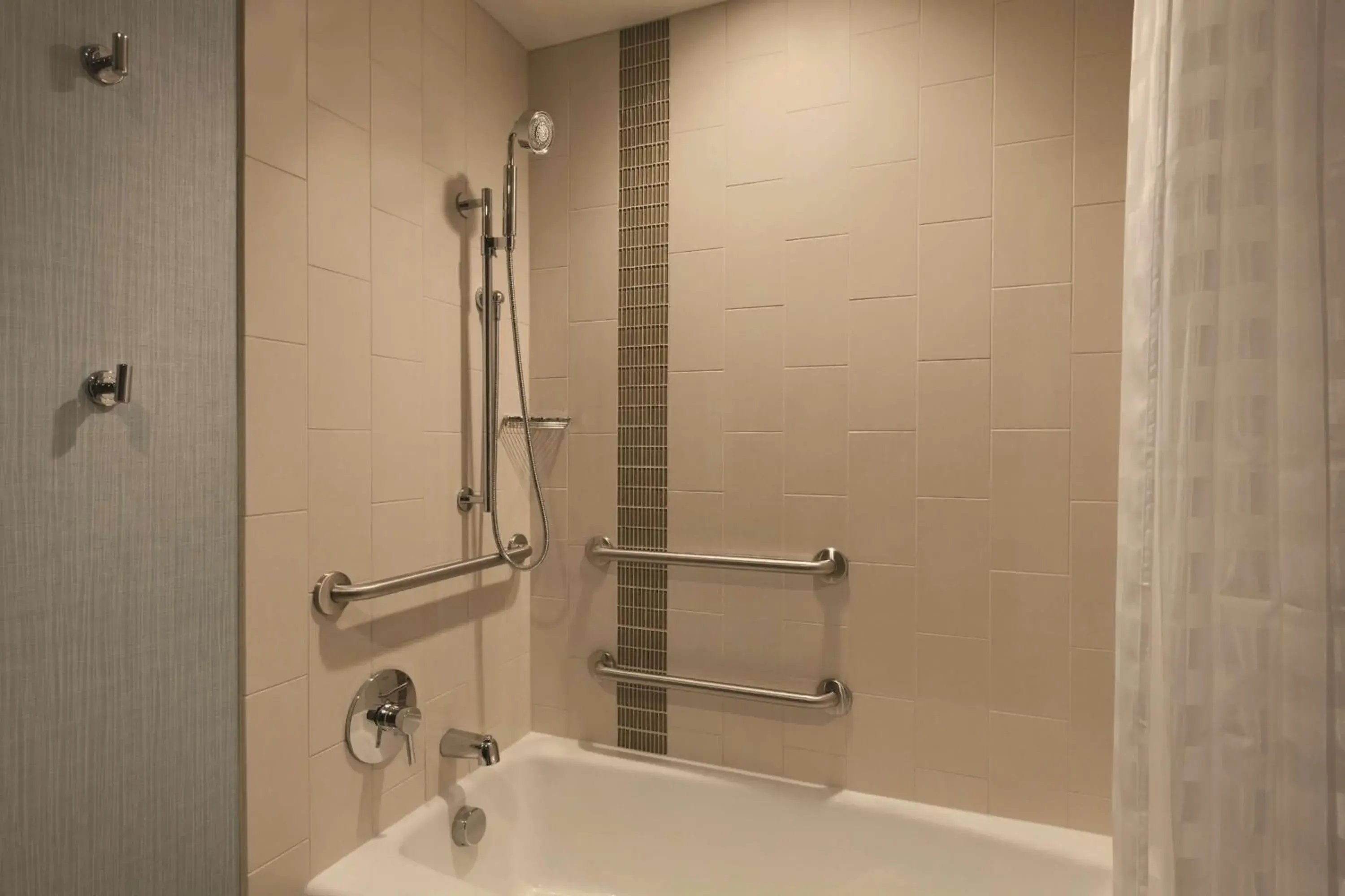 Bathroom in Hyatt Place Washington DC/Georgetown/West End Bathroom in Hyatt Place Washington DC/Georgetown/West End