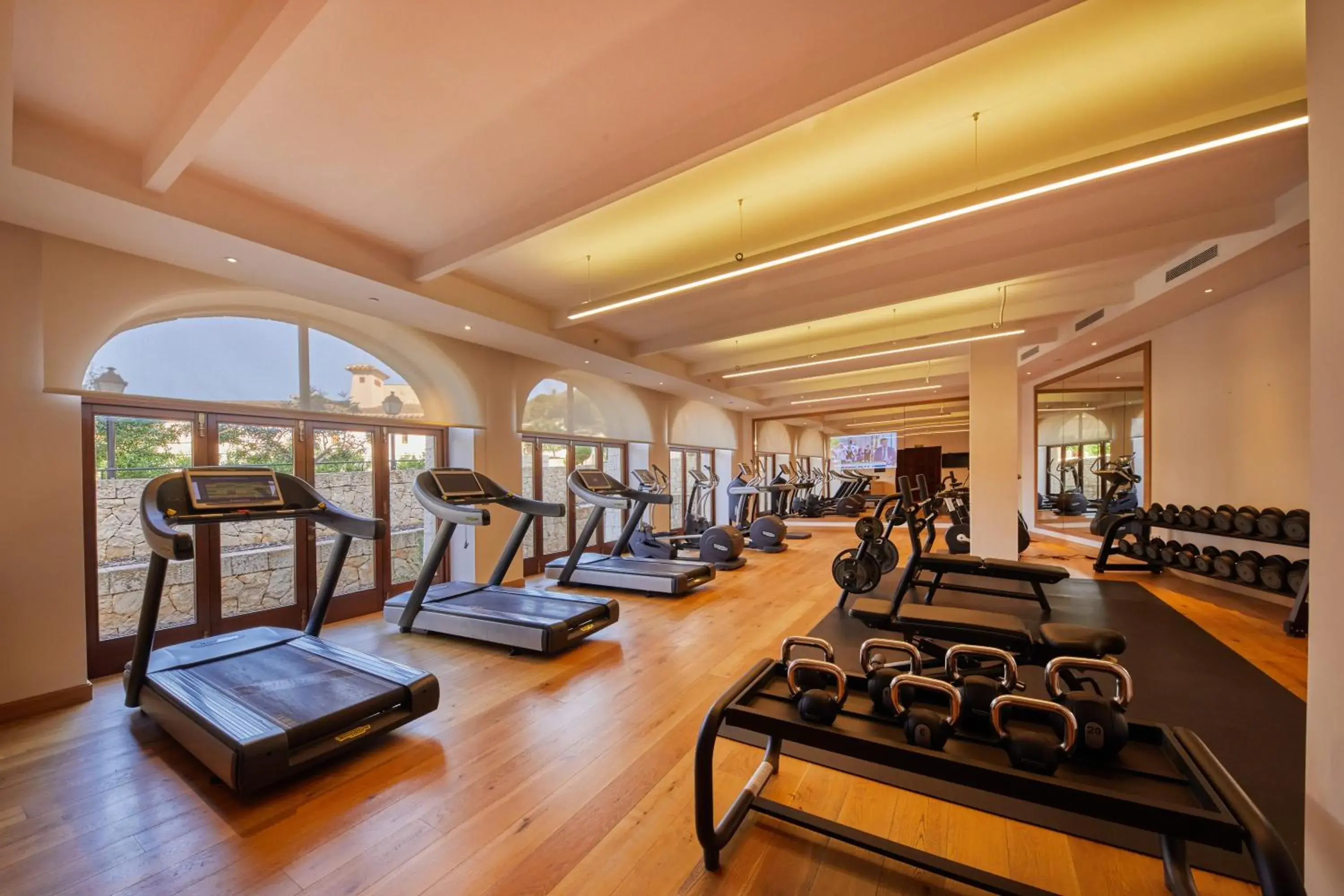 Fitness centre/facilities in CAP VERMELL GRAND HOTEL Fitness centre/facilities in CAP VERMELL GRAND HOTEL