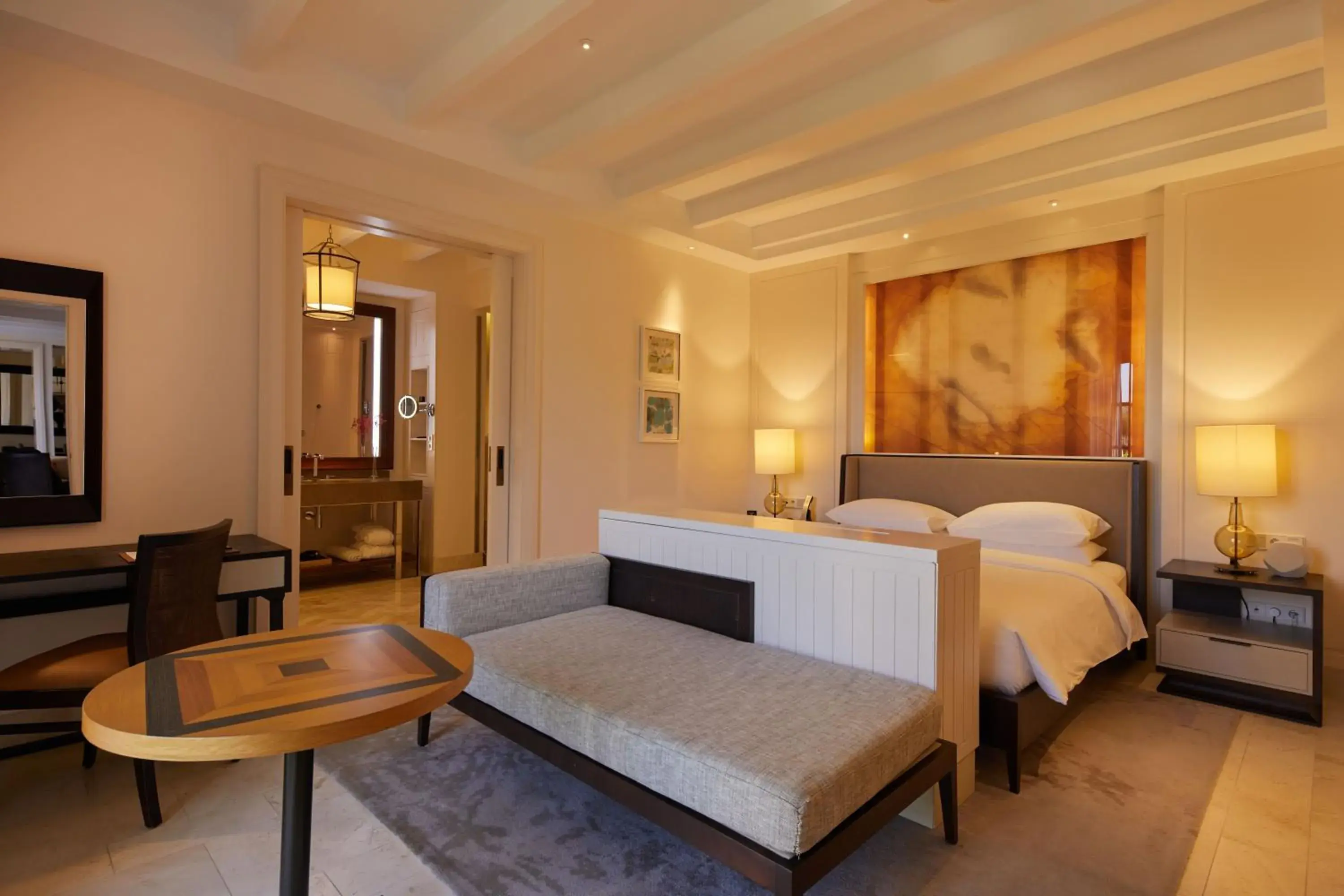 Bedroom, Bed in CAP VERMELL GRAND HOTEL Bedroom, Bed in CAP VERMELL GRAND HOTEL