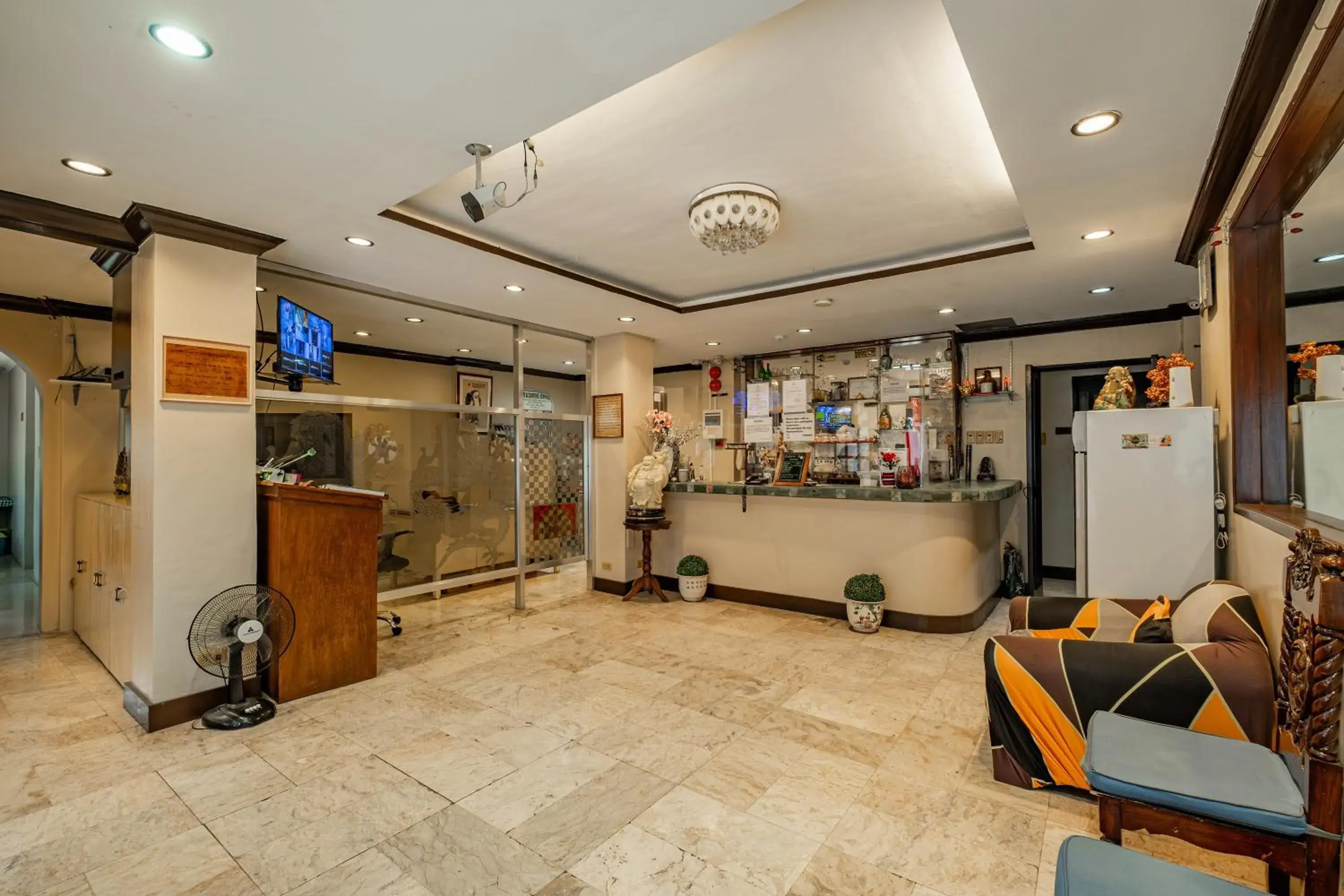 Lobby or reception in Hotel Juliano Lobby or reception in Hotel Juliano