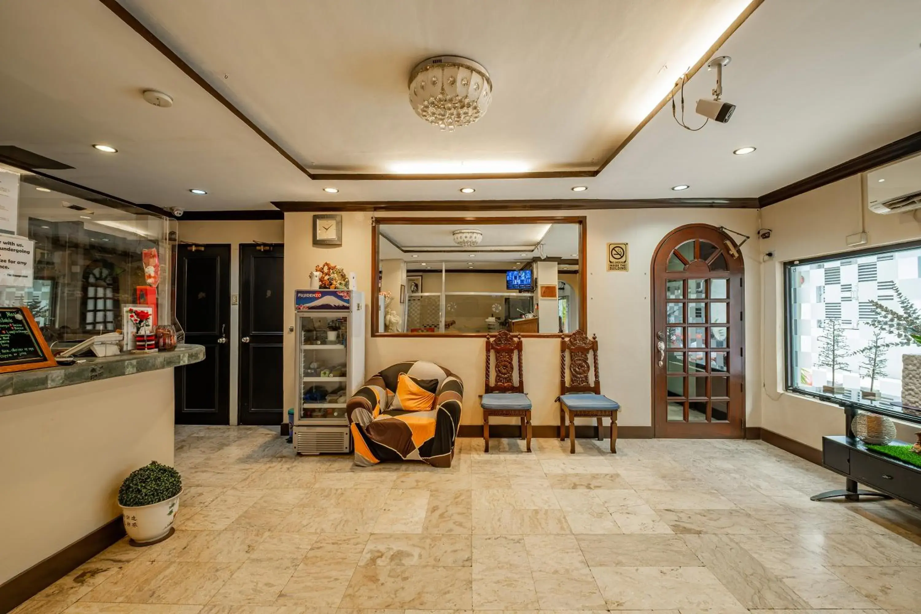 Lobby or reception in Hotel Juliano Lobby or reception in Hotel Juliano