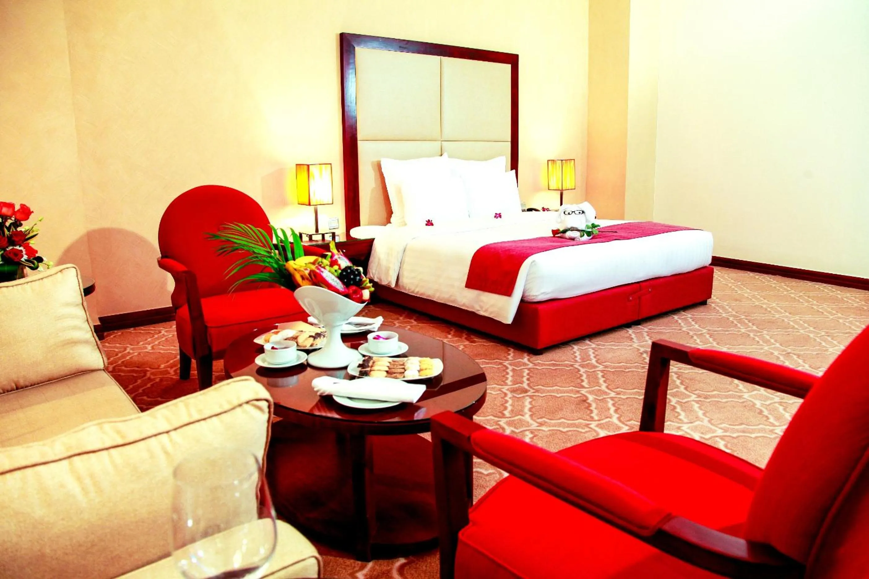 Photo of the whole room, Bed in Grand Regal Hotel