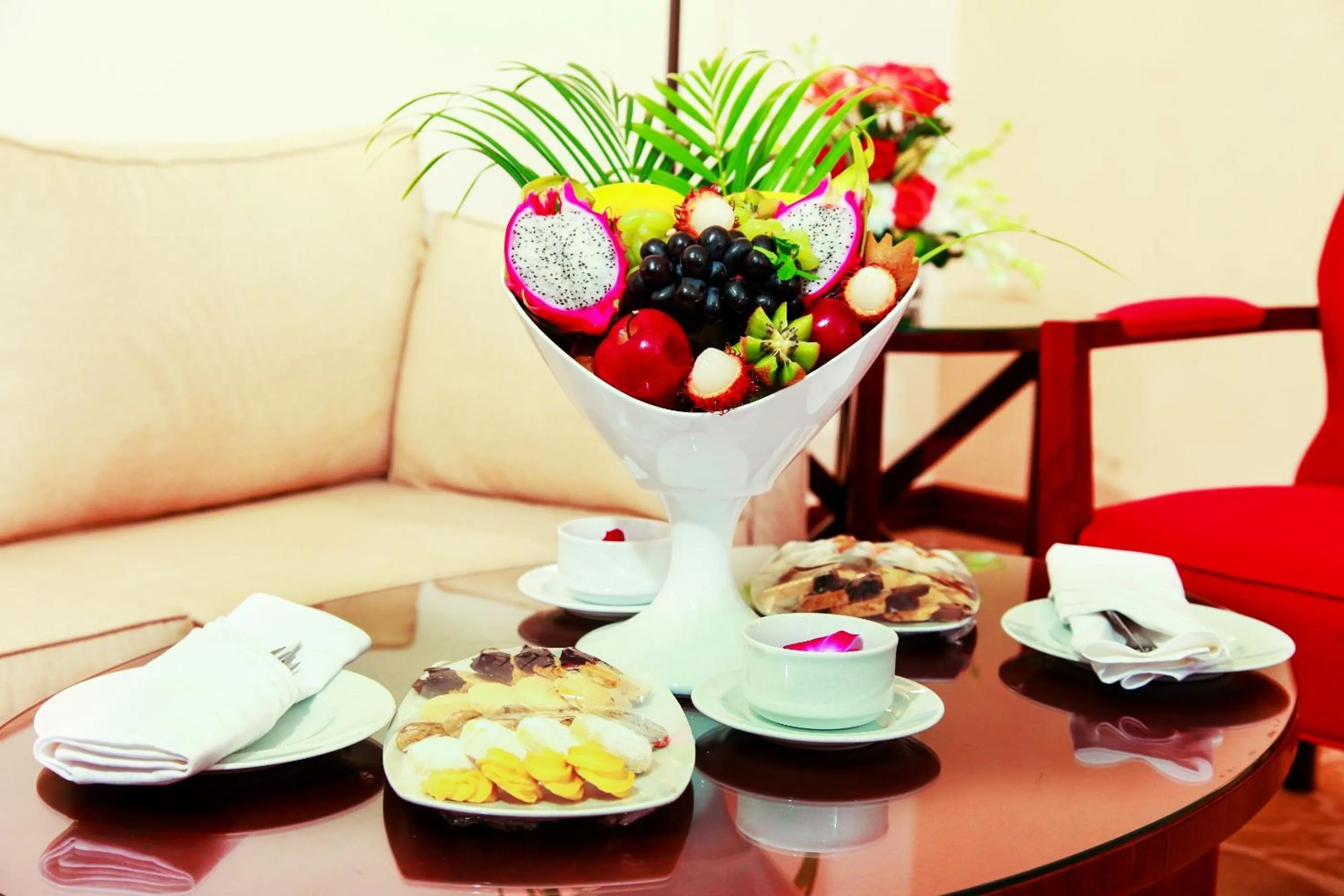 Decorative detail in Grand Regal Hotel