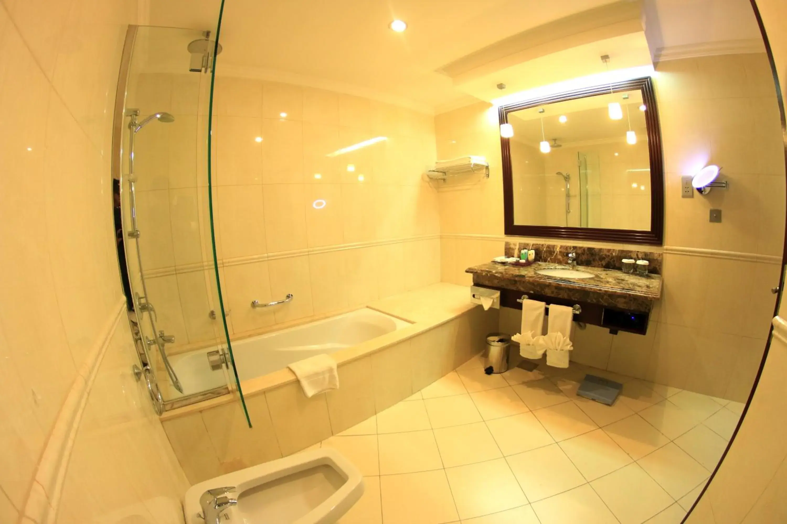 Bathroom in Grand Regal Hotel