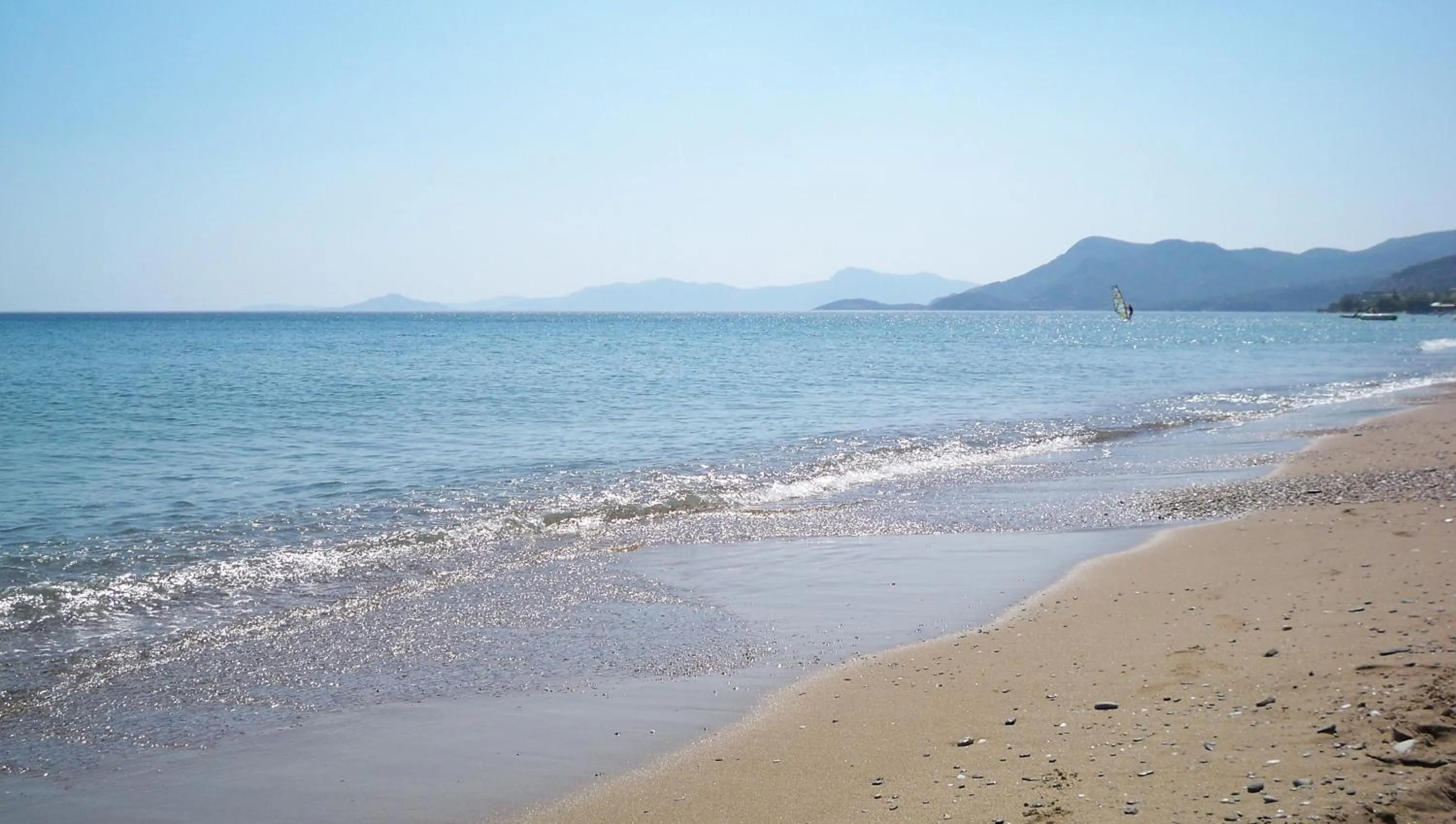 Beach in Aphrodite Samos Suites