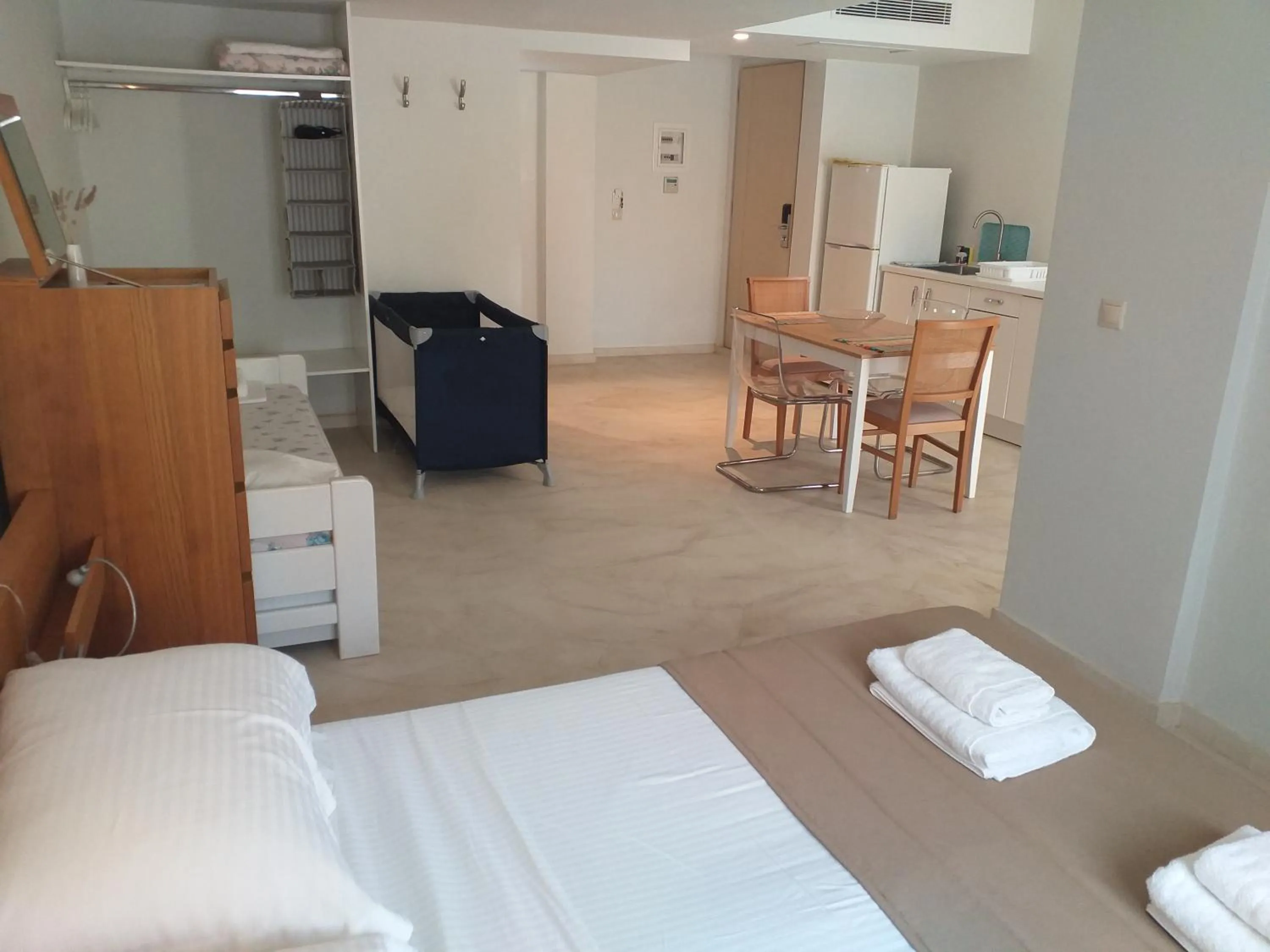 View (from property/room), Bed in Aphrodite Samos Suites