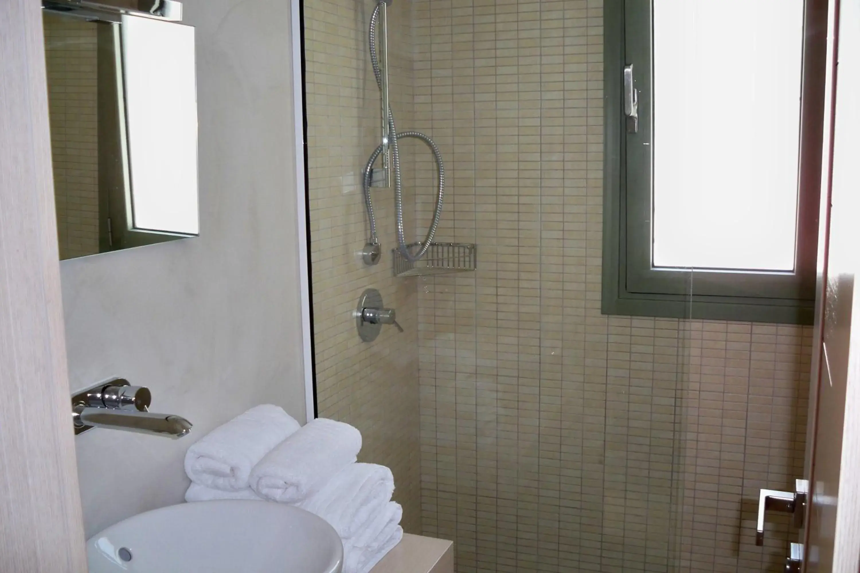 Bathroom in Aphrodite Samos Suites Bathroom in Aphrodite Samos Suites