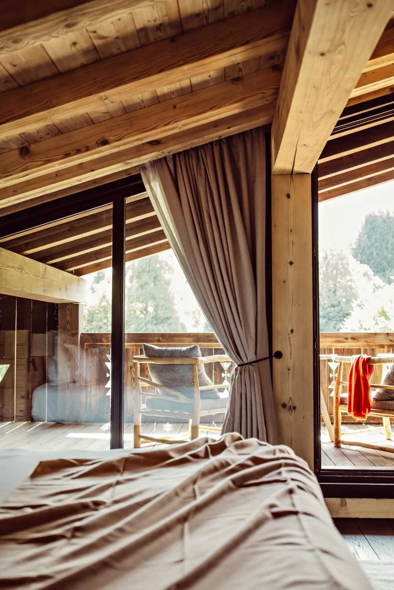 Bedroom, Bed in L'Alpaga, a Beaumier hotel