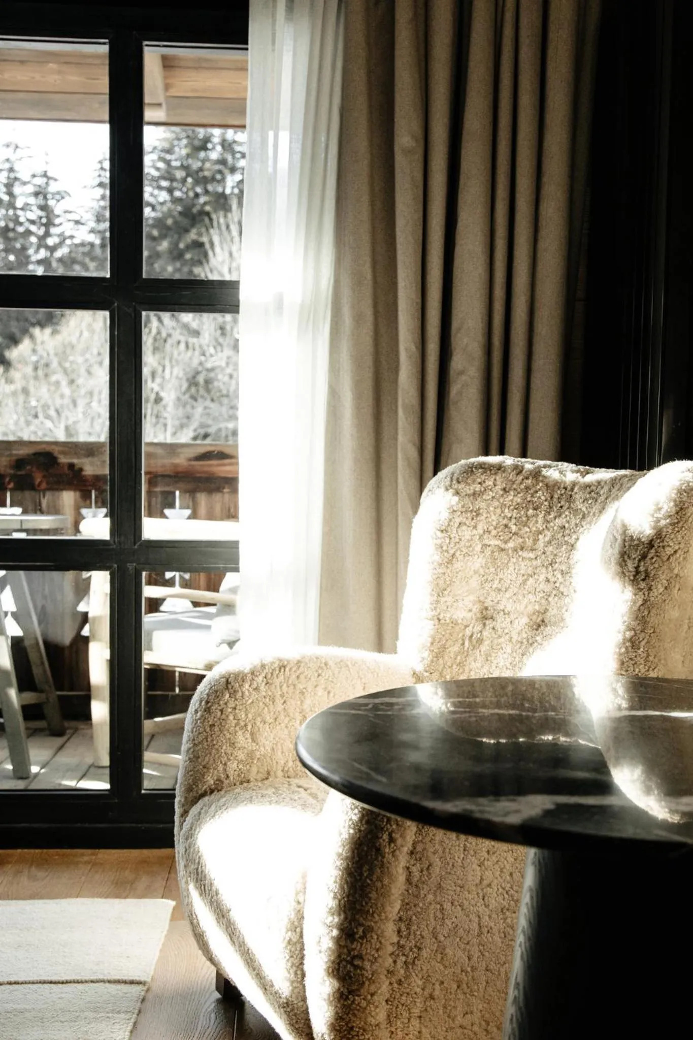 Photo of the whole room in L'Alpaga, a Beaumier hotel