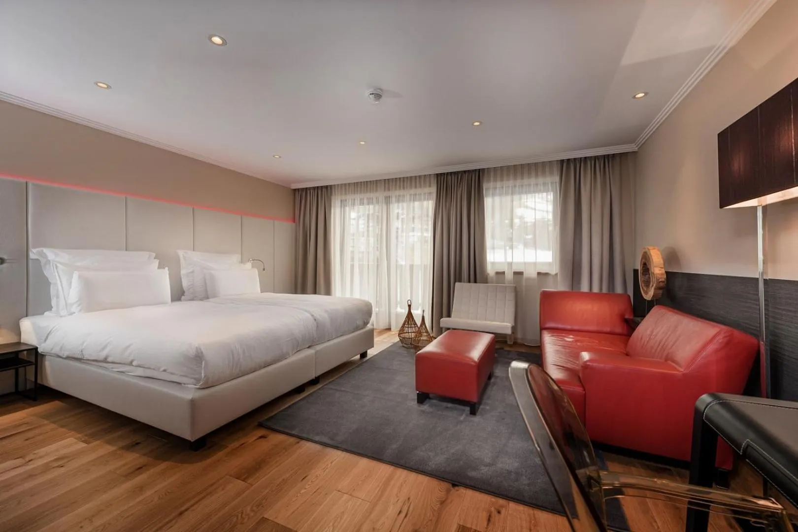 Bed in Alpinresort ValSaa - Sport & Spa