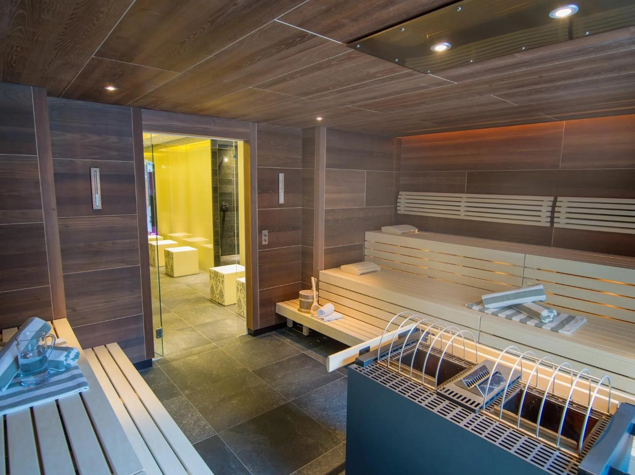Spa and wellness centre/facilities in Alpinresort ValSaa - Sport & Spa