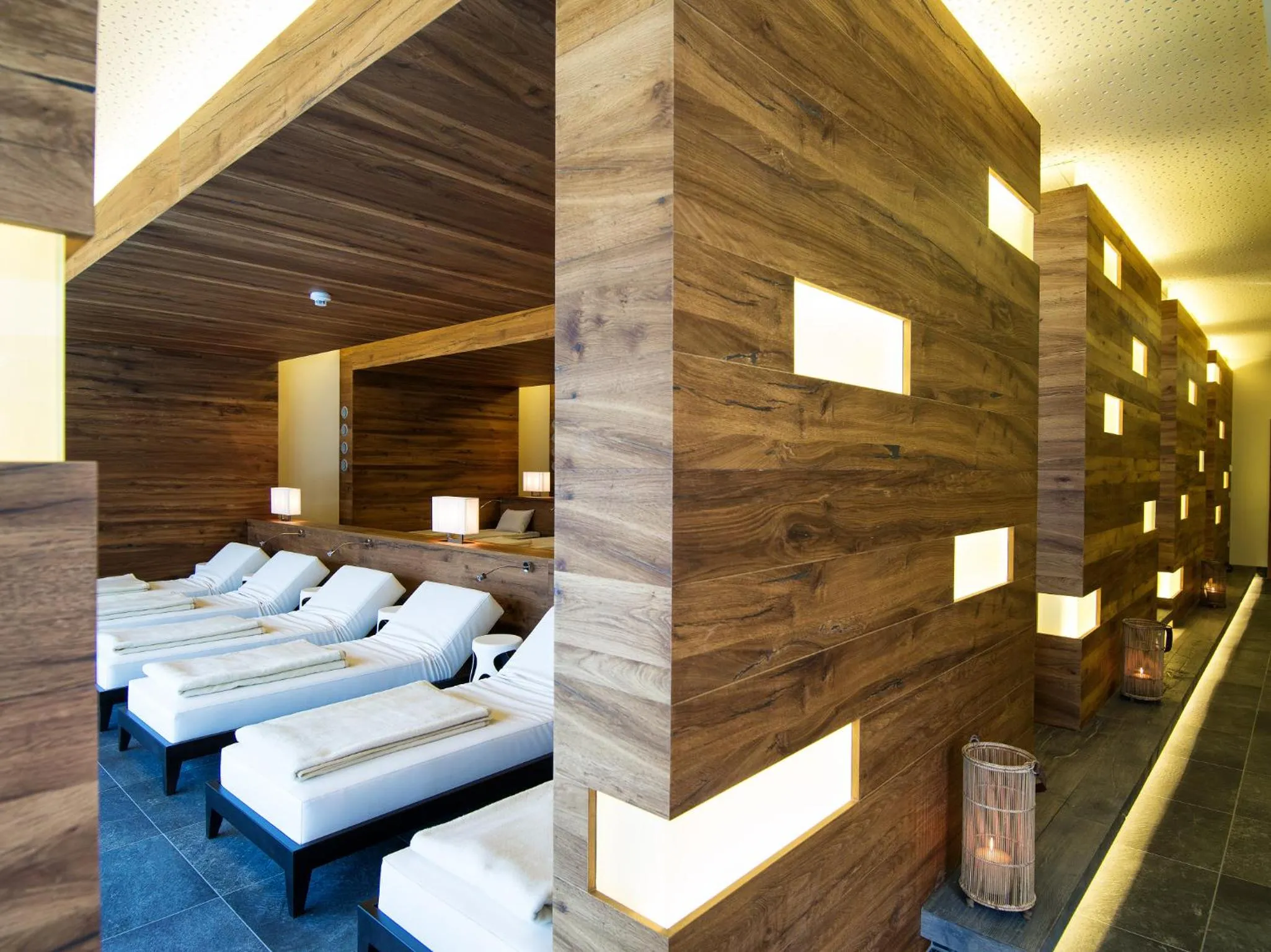 Spa and wellness centre/facilities in Alpinresort ValSaa - Sport & Spa