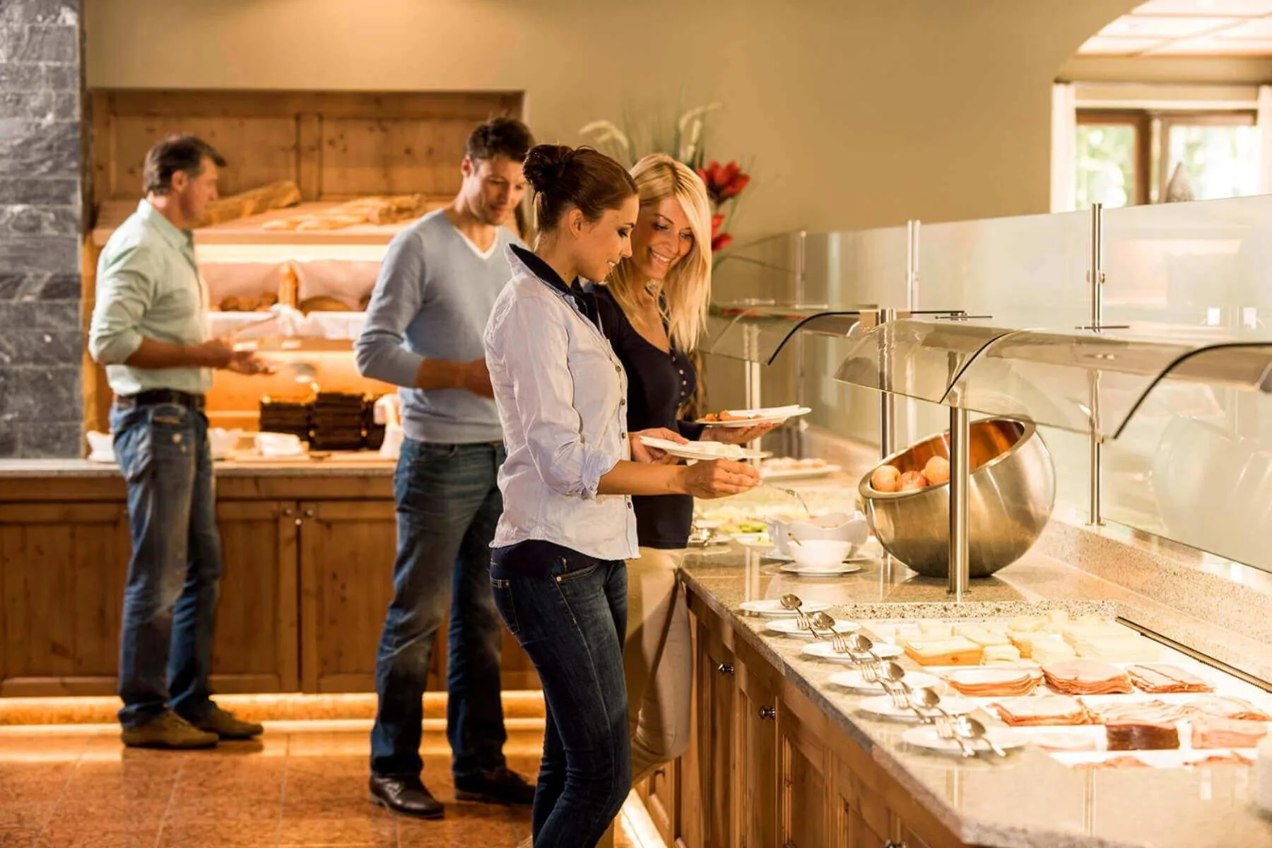 Breakfast in Alpinresort ValSaa - Sport & Spa