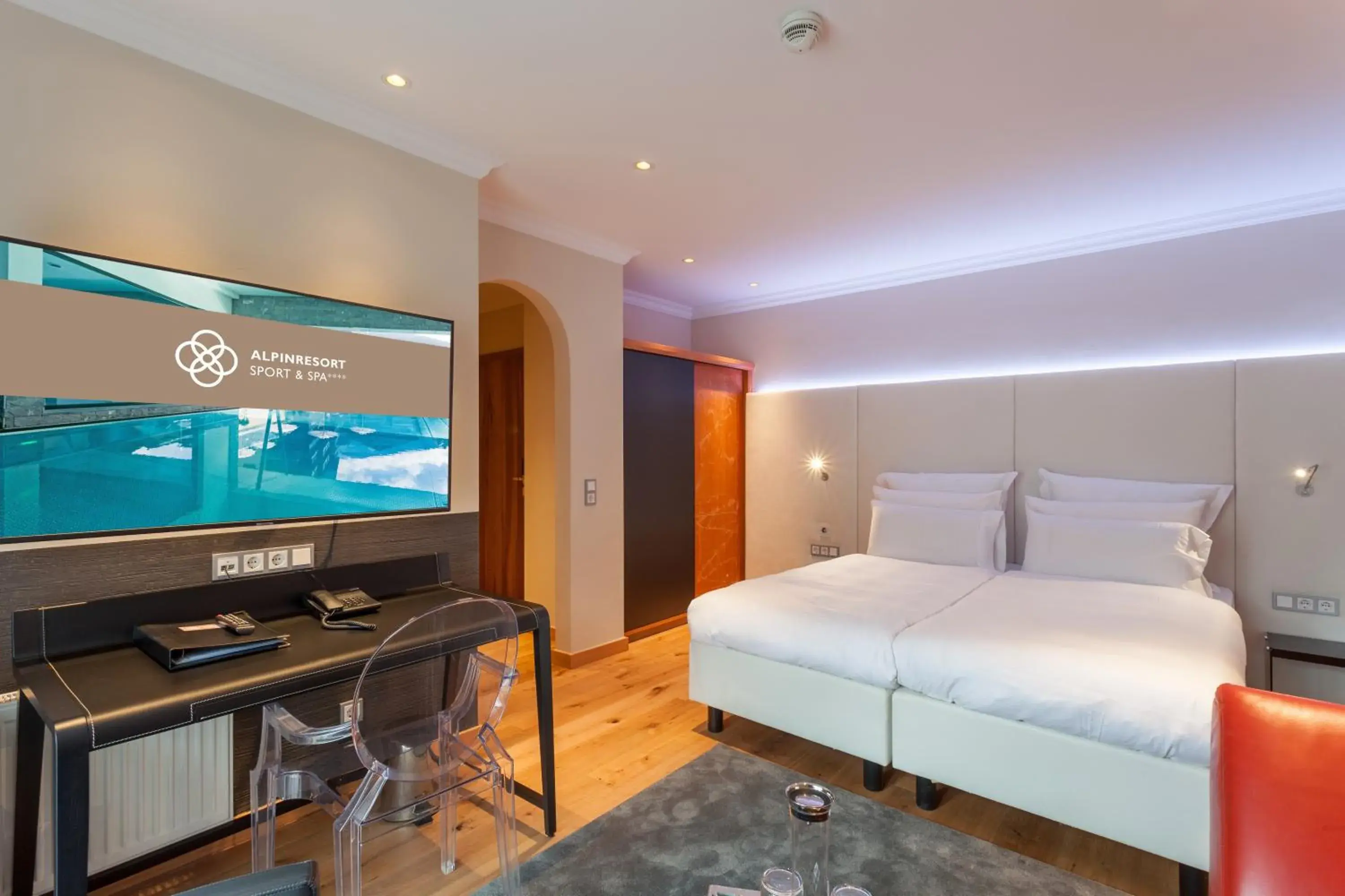 Double Room in Alpinresort ValSaa - Sport & Spa Double Room in Alpinresort ValSaa - Sport & Spa