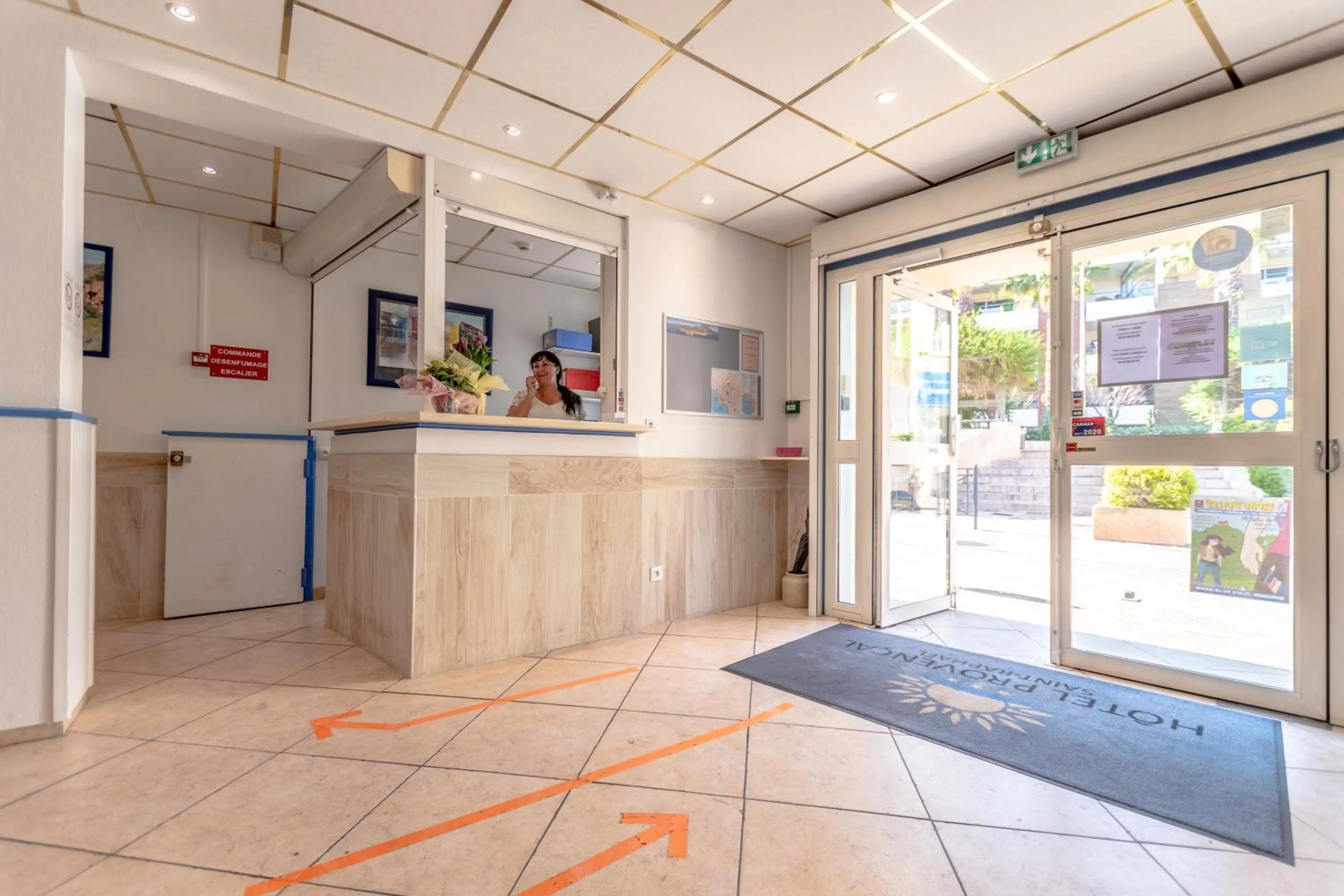 Lobby or reception in Hotel Provencal