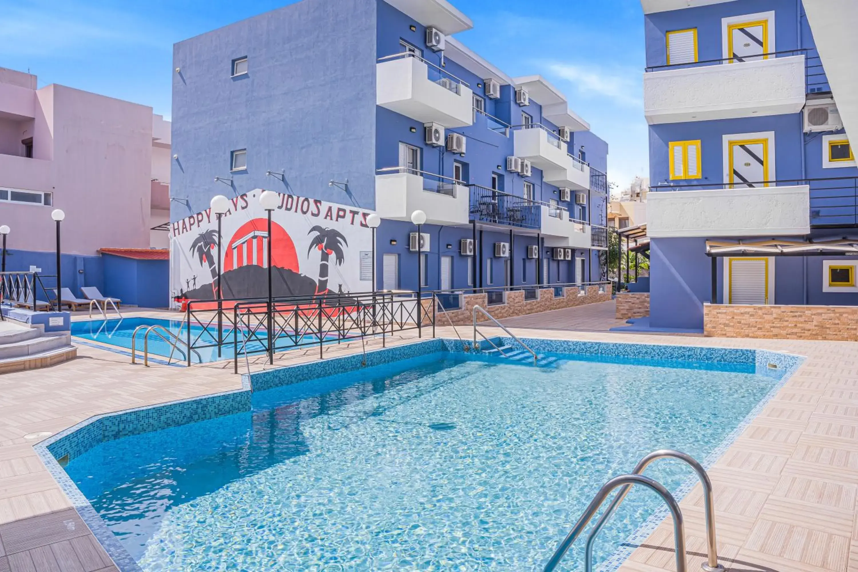 Property building in Happy Days Property building in Happy Days