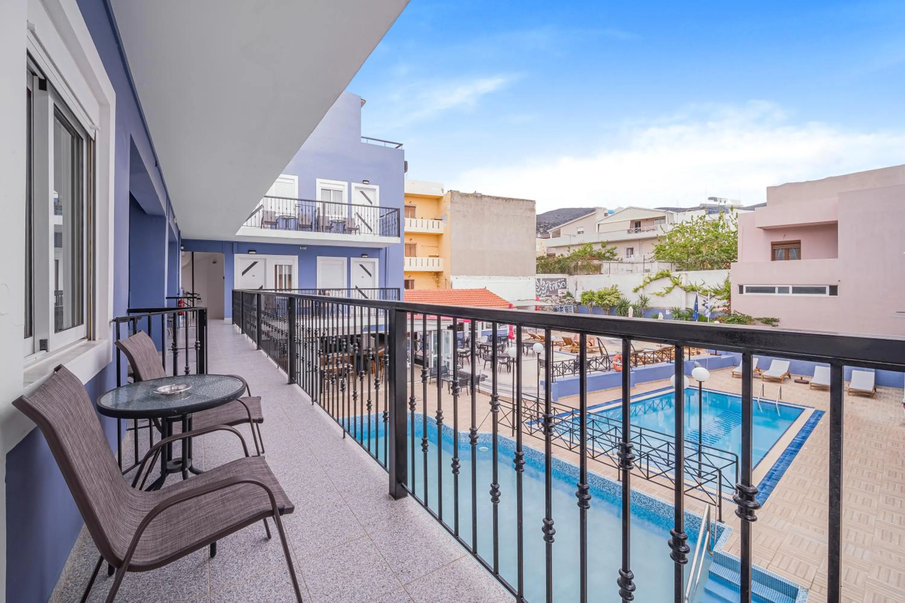 Balcony/Terrace in Happy Days