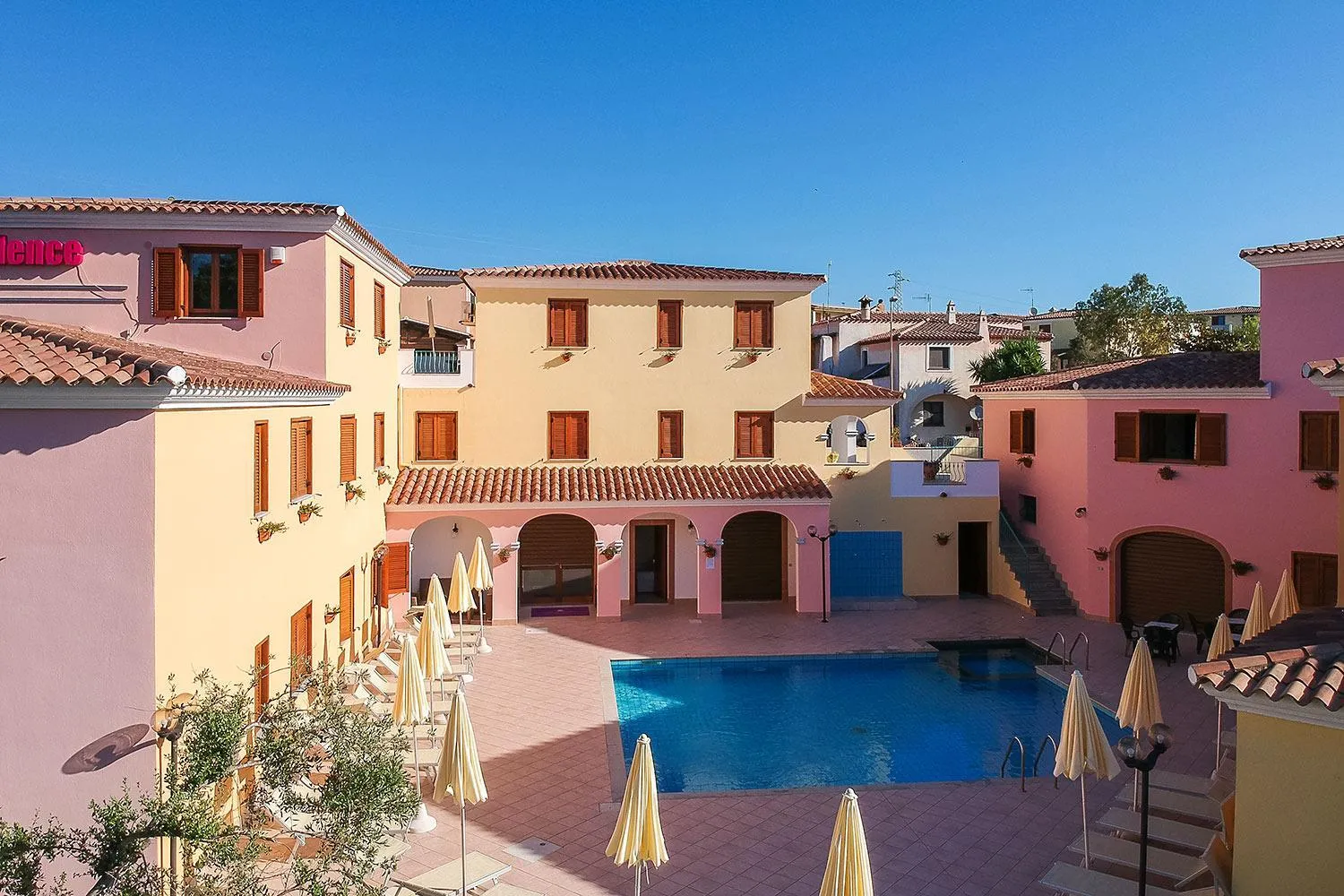 Property building in Residence Cala Viola