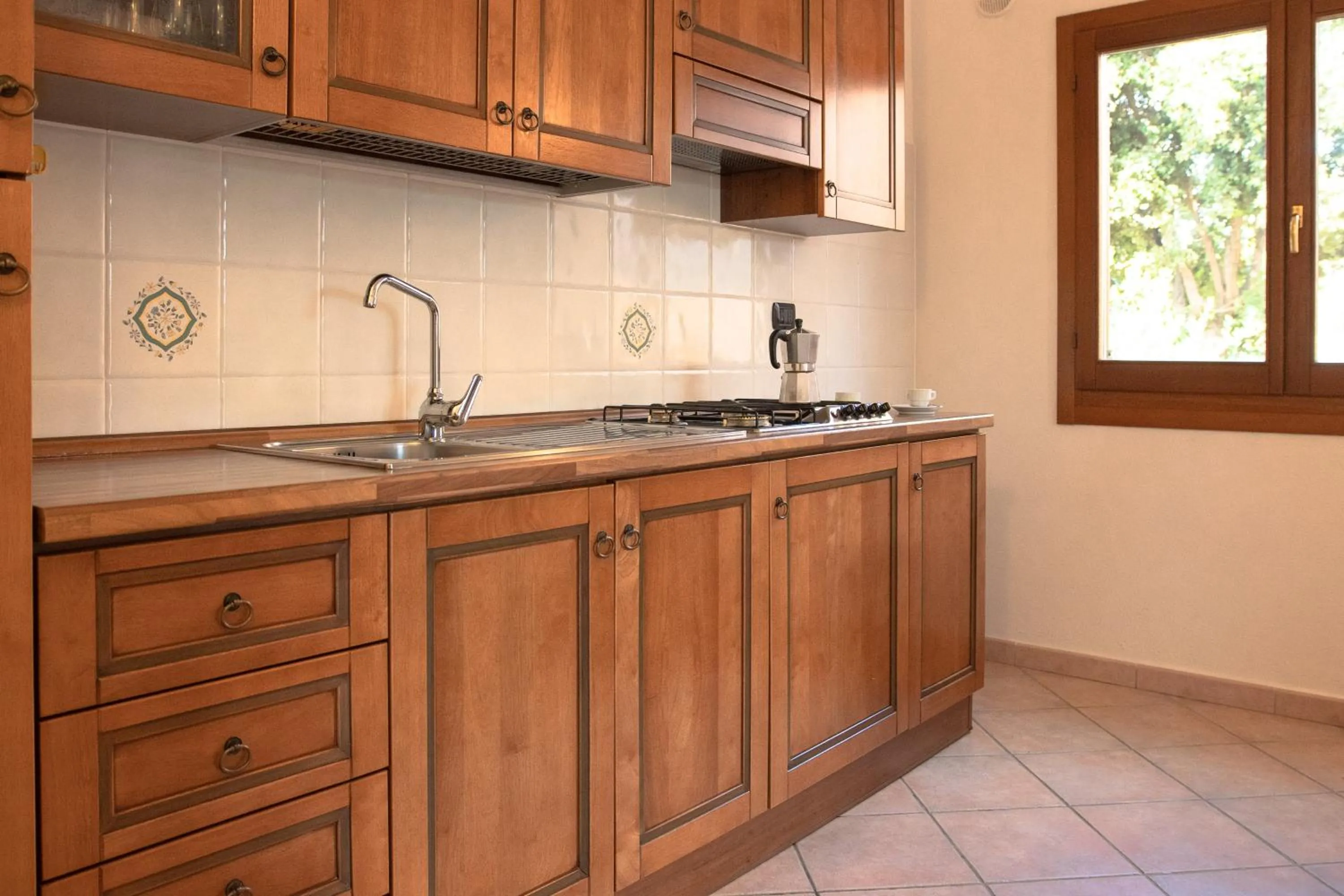 Kitchen or kitchenette in Residence Cala Viola