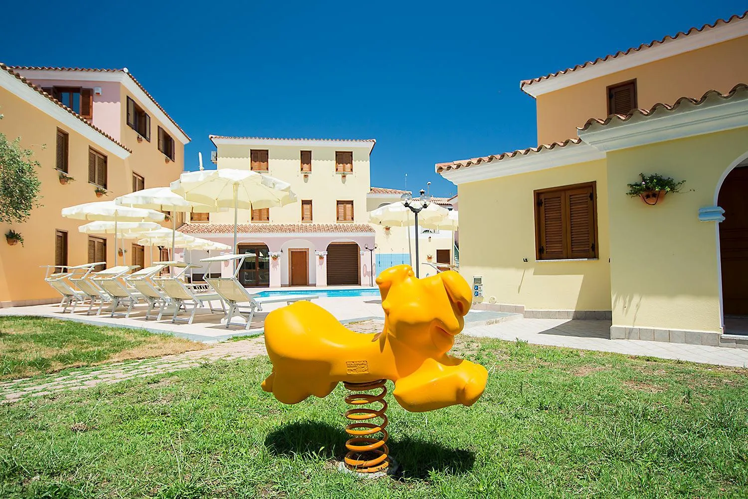 Children play ground in Residence Cala Viola