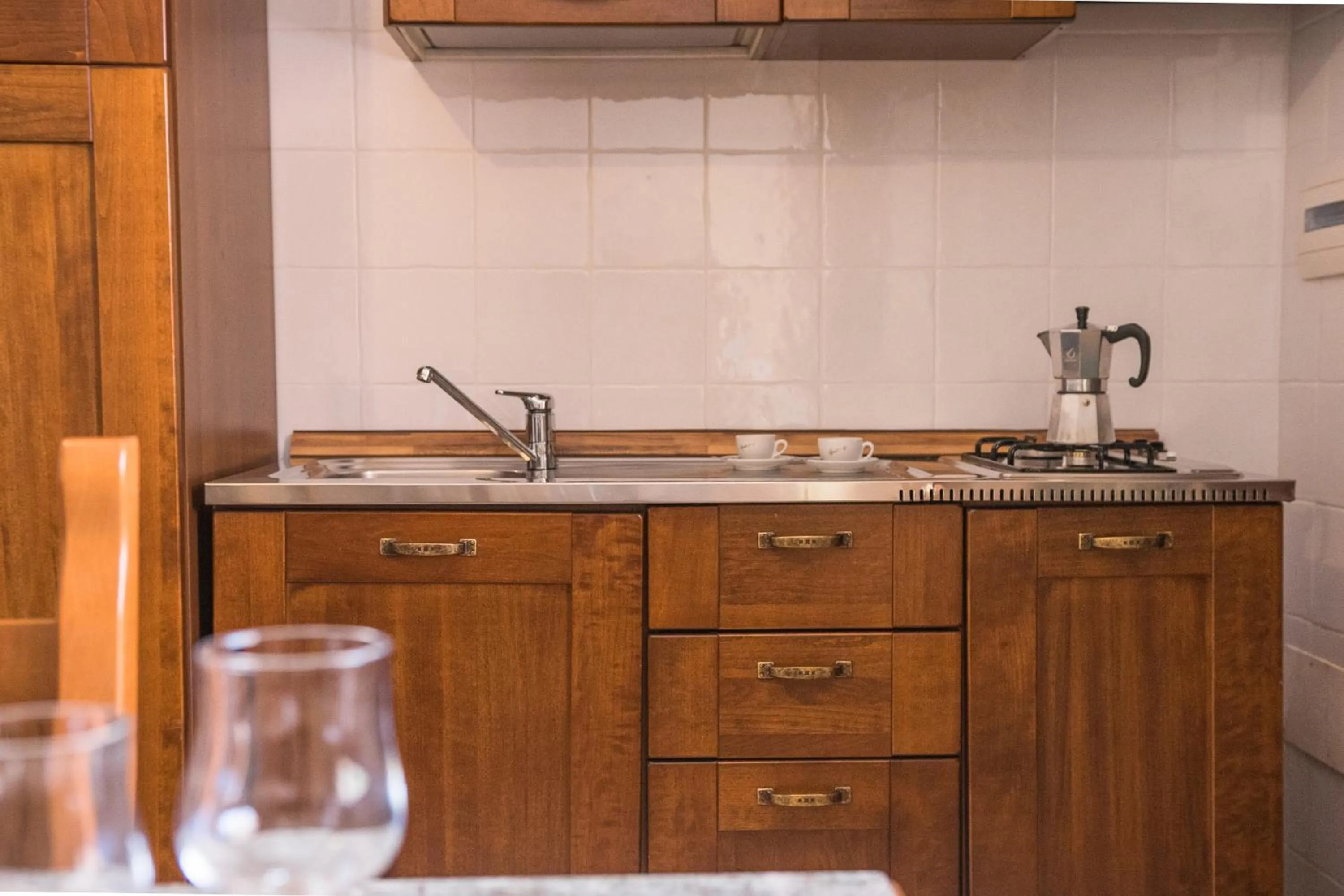 Kitchen or kitchenette in Residence Cala Viola