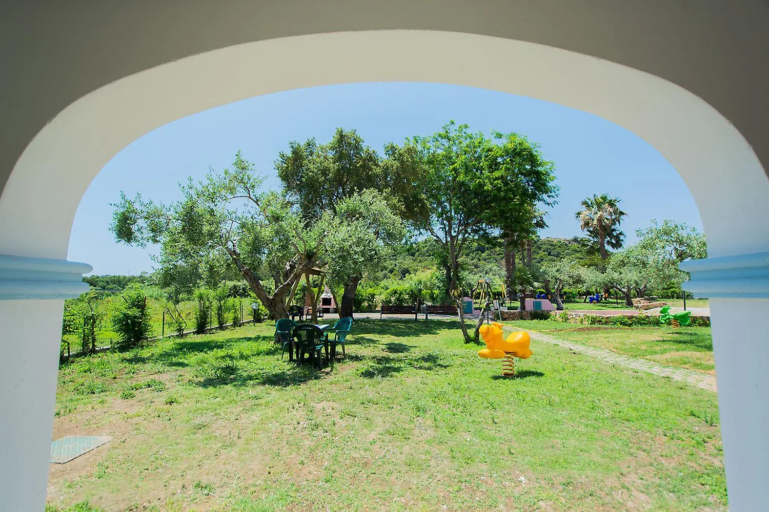 Children play ground in Residence Cala Viola