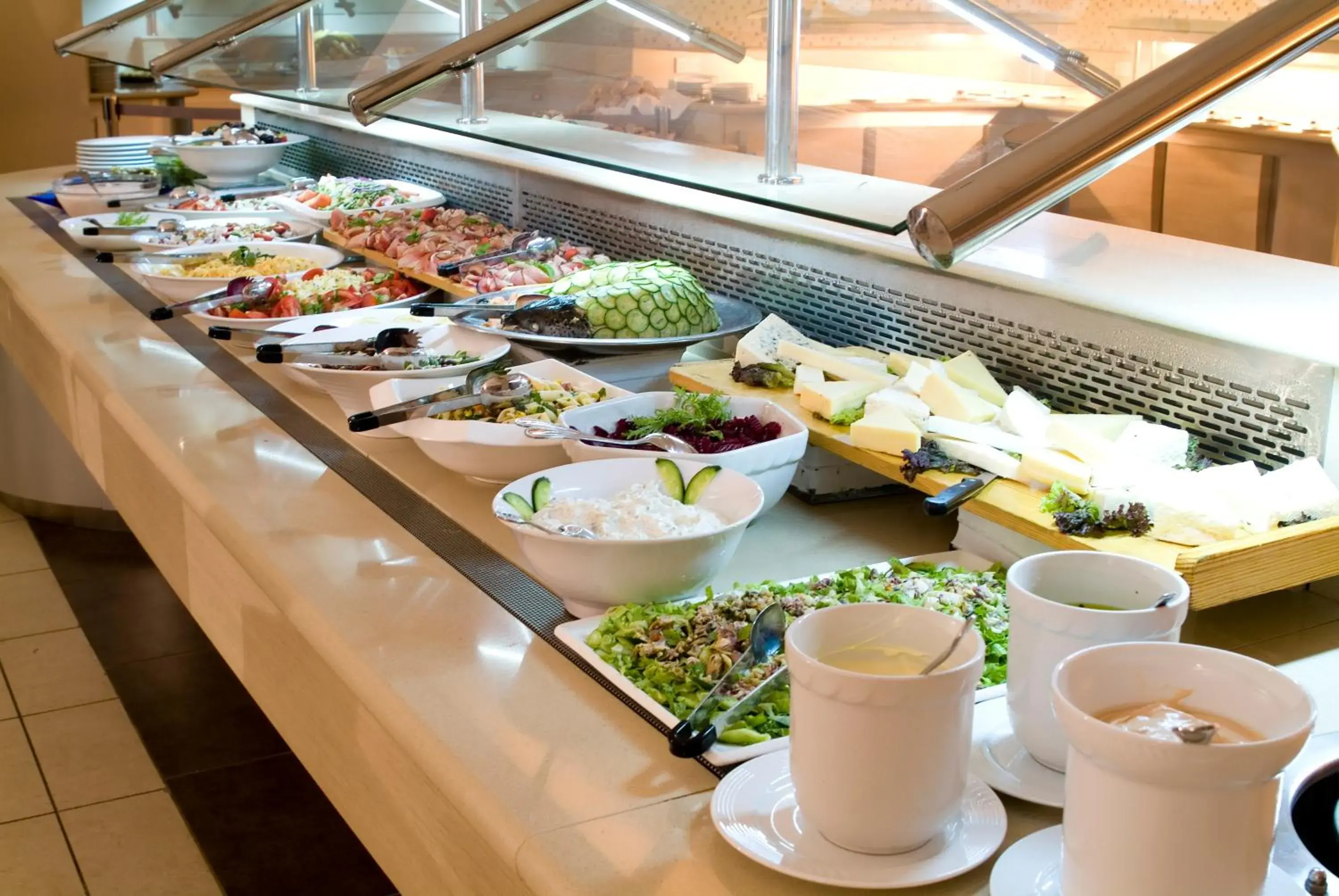 Continental breakfast in Atlantica Miramare Beach Continental breakfast in Atlantica Miramare Beach
