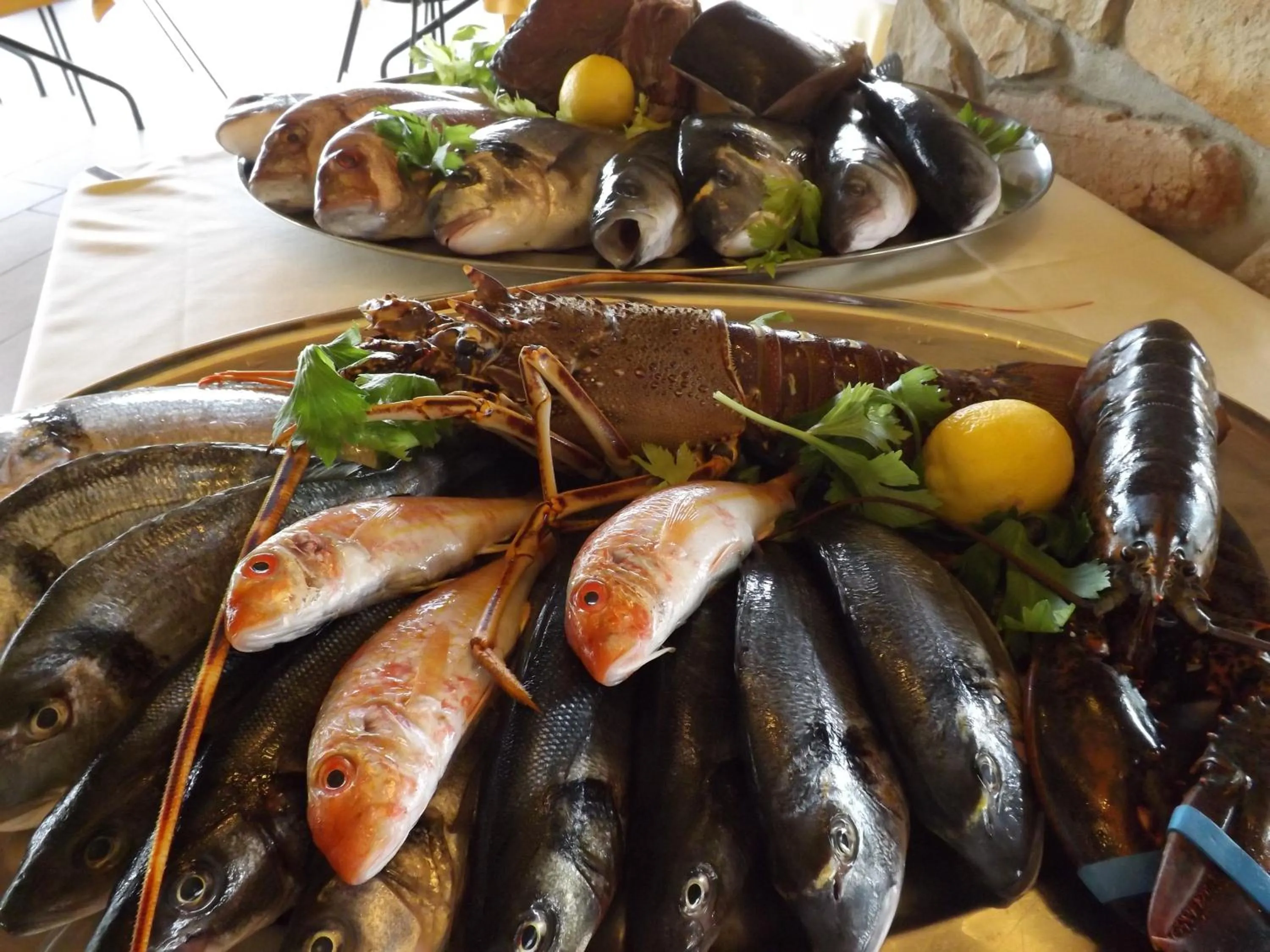 Restaurant/places to eat in Le Anfore Hotel