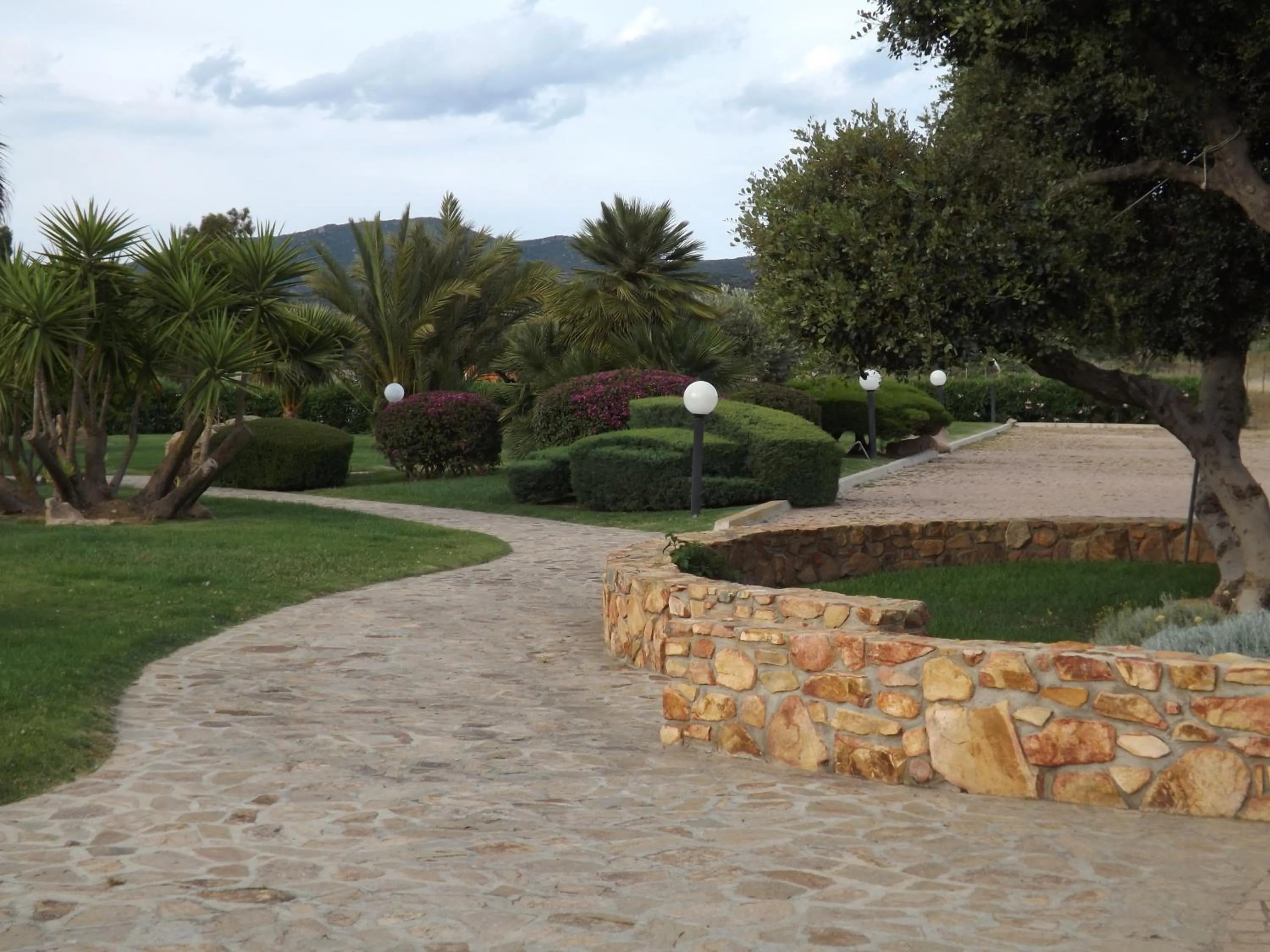 Garden in Le Anfore Hotel