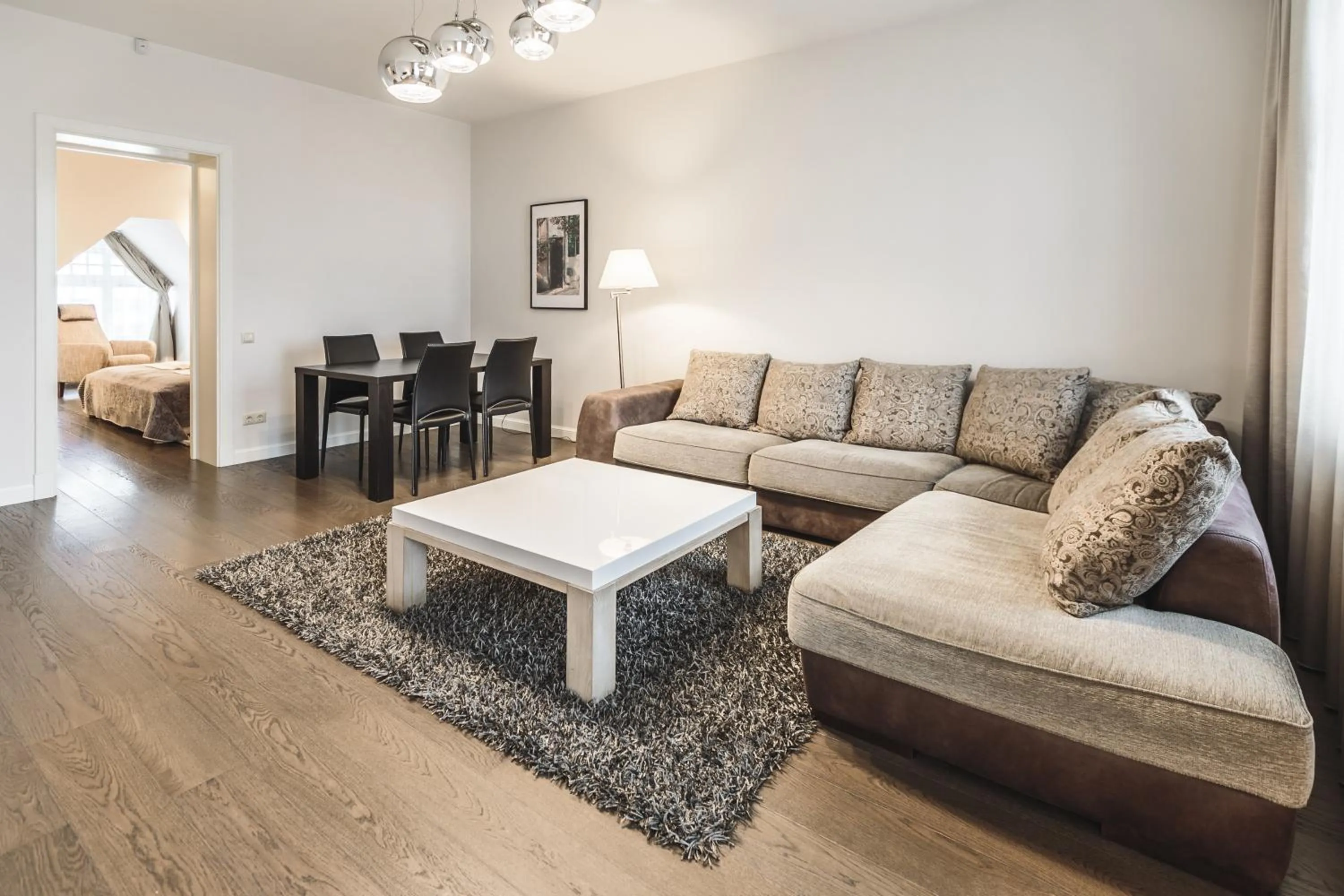 Living room in Riga Lux Apartments - Skolas