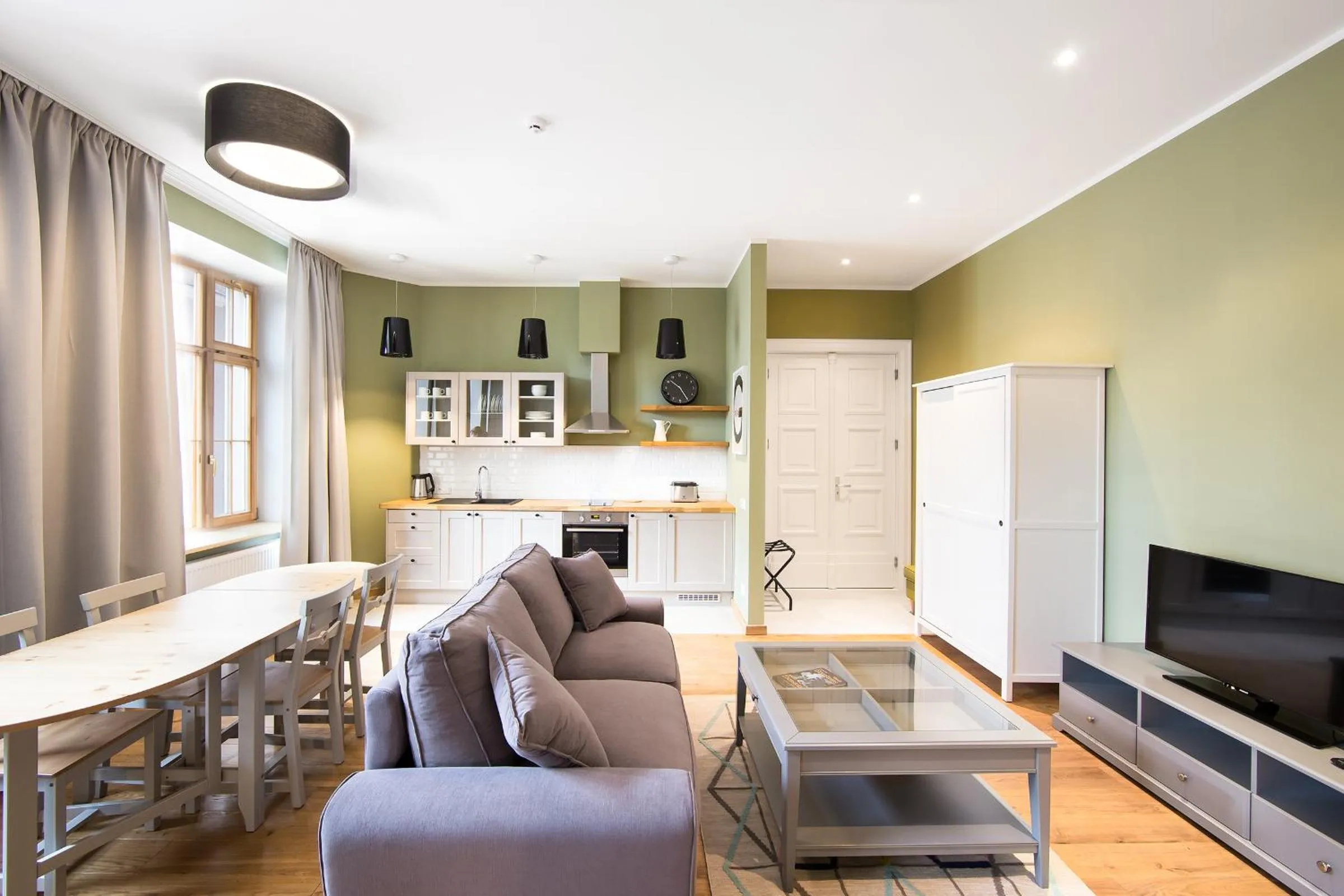 TV and multimedia in Riga Lux Apartments - Skolas