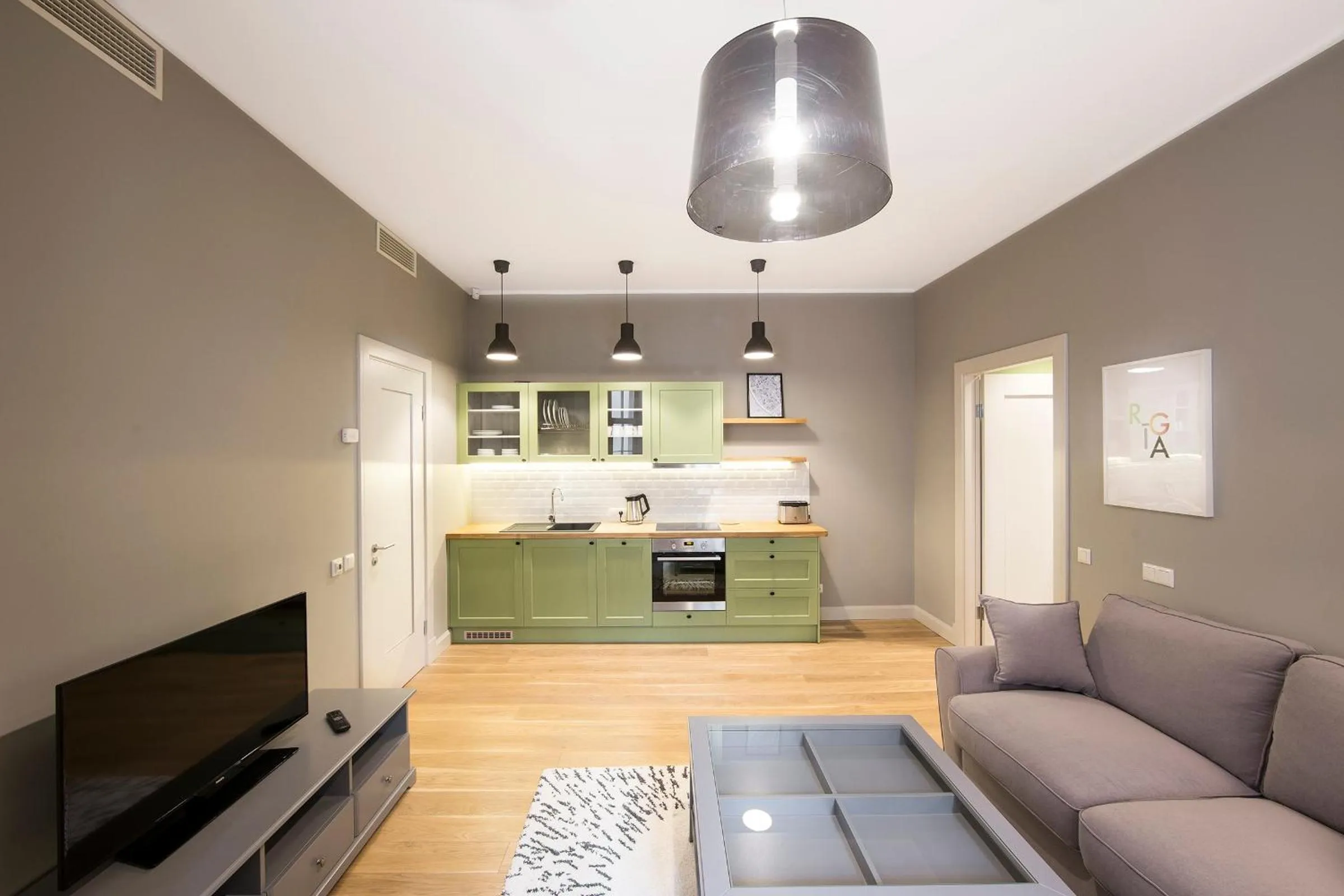 TV and multimedia in Riga Lux Apartments - Skolas