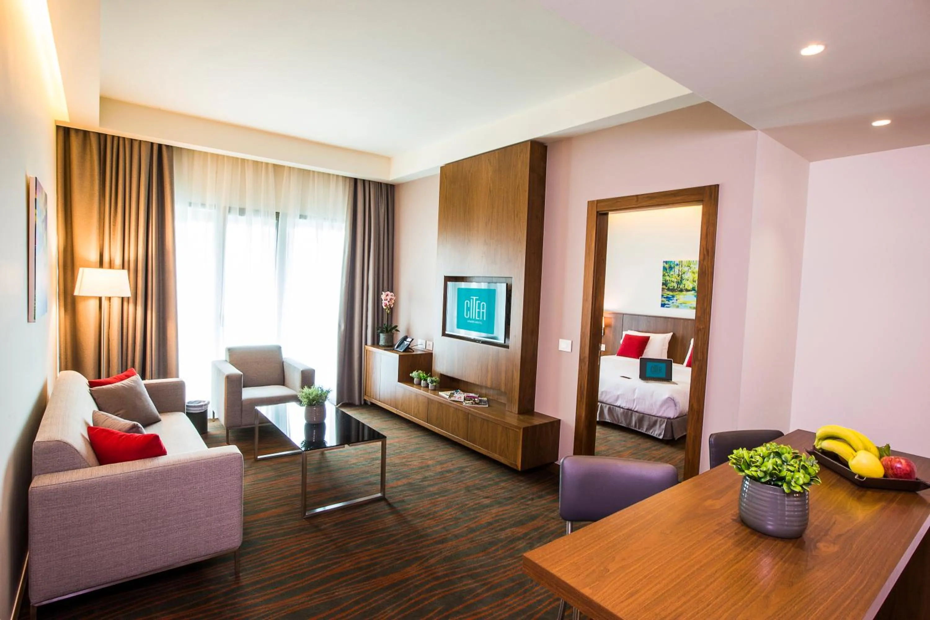 Living room, Bed in Citea Apart Hotel