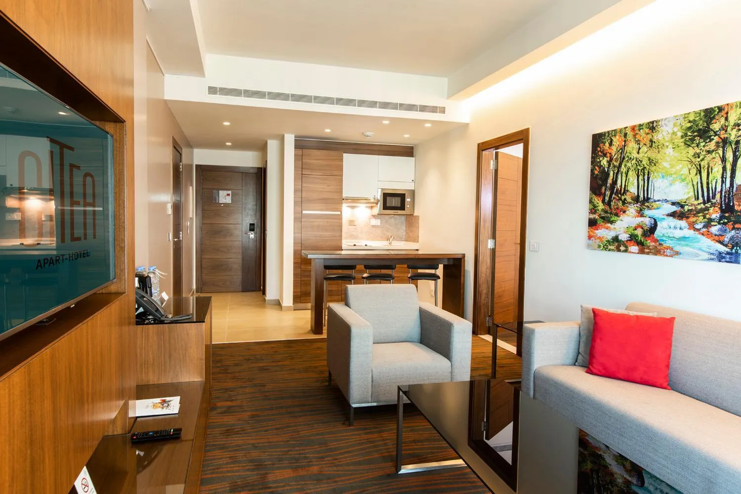 Kitchen or kitchenette in Citea Apart Hotel