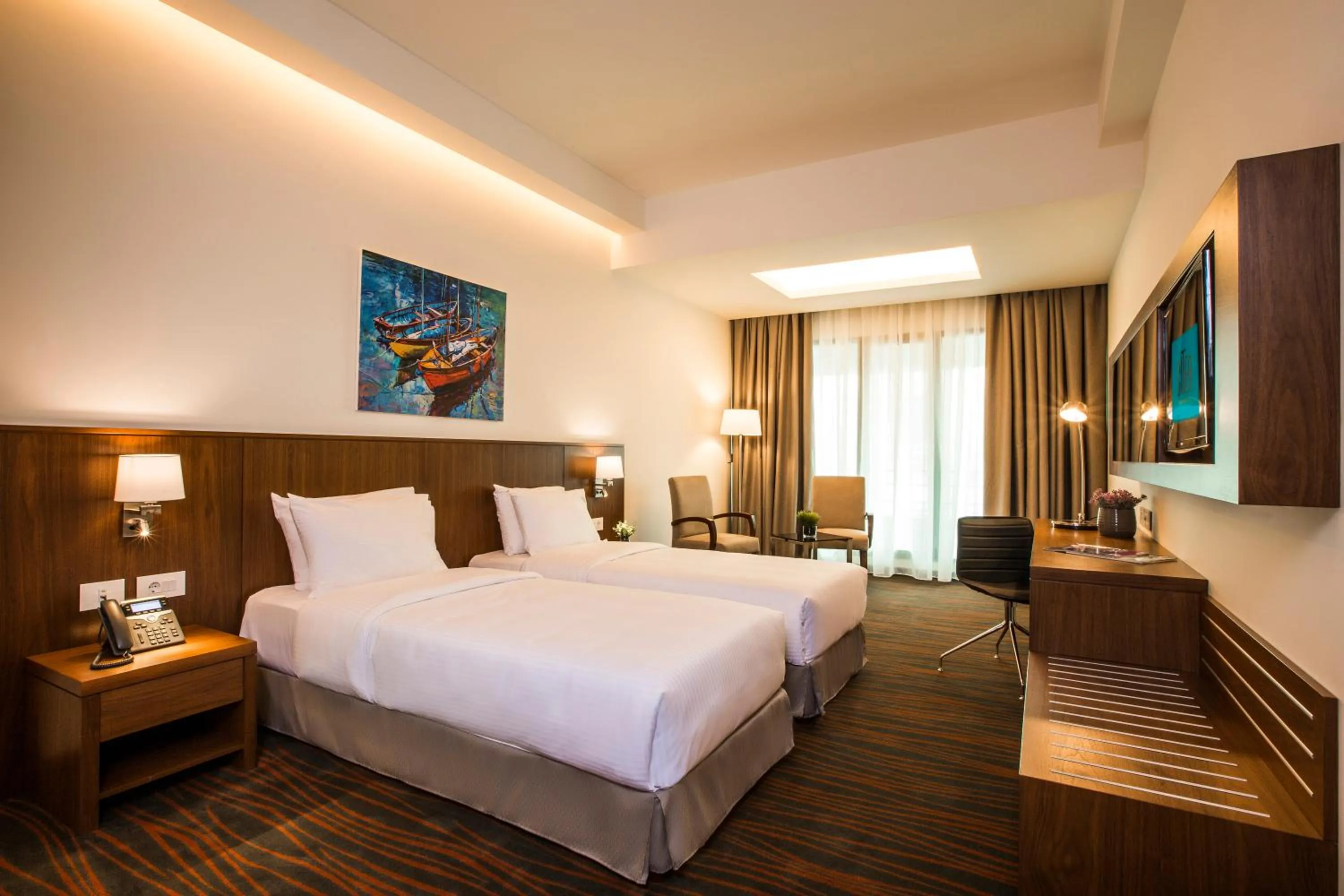 Bed in Citea Apart Hotel