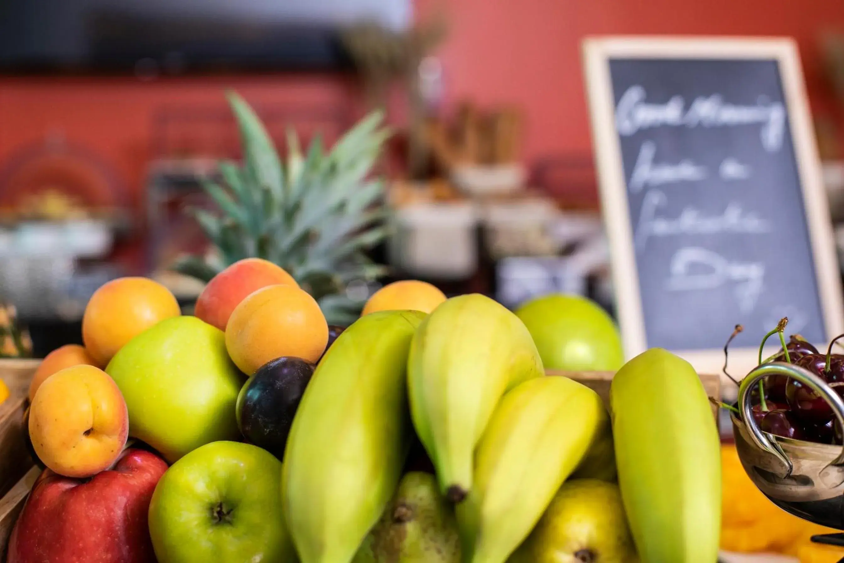 Buffet breakfast in Citea Apart Hotel Buffet breakfast in Citea Apart Hotel